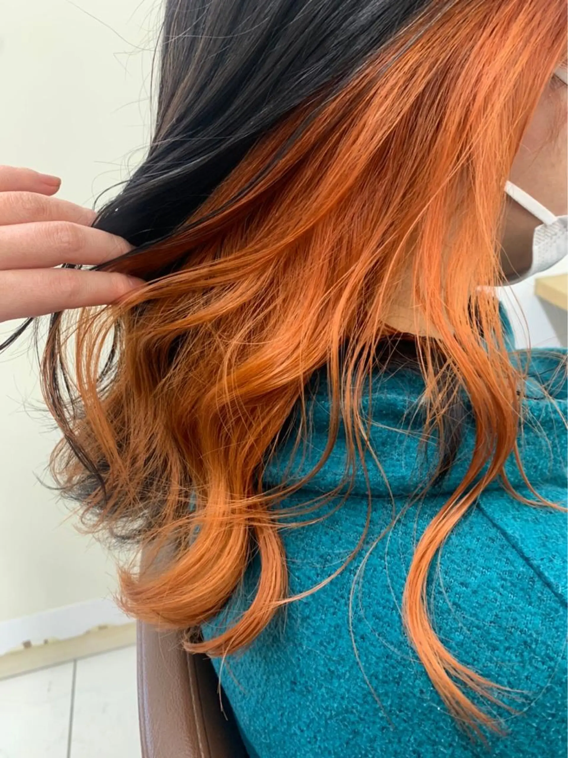 ロング カラー パーマ/カット /まなきのヘアスタイル