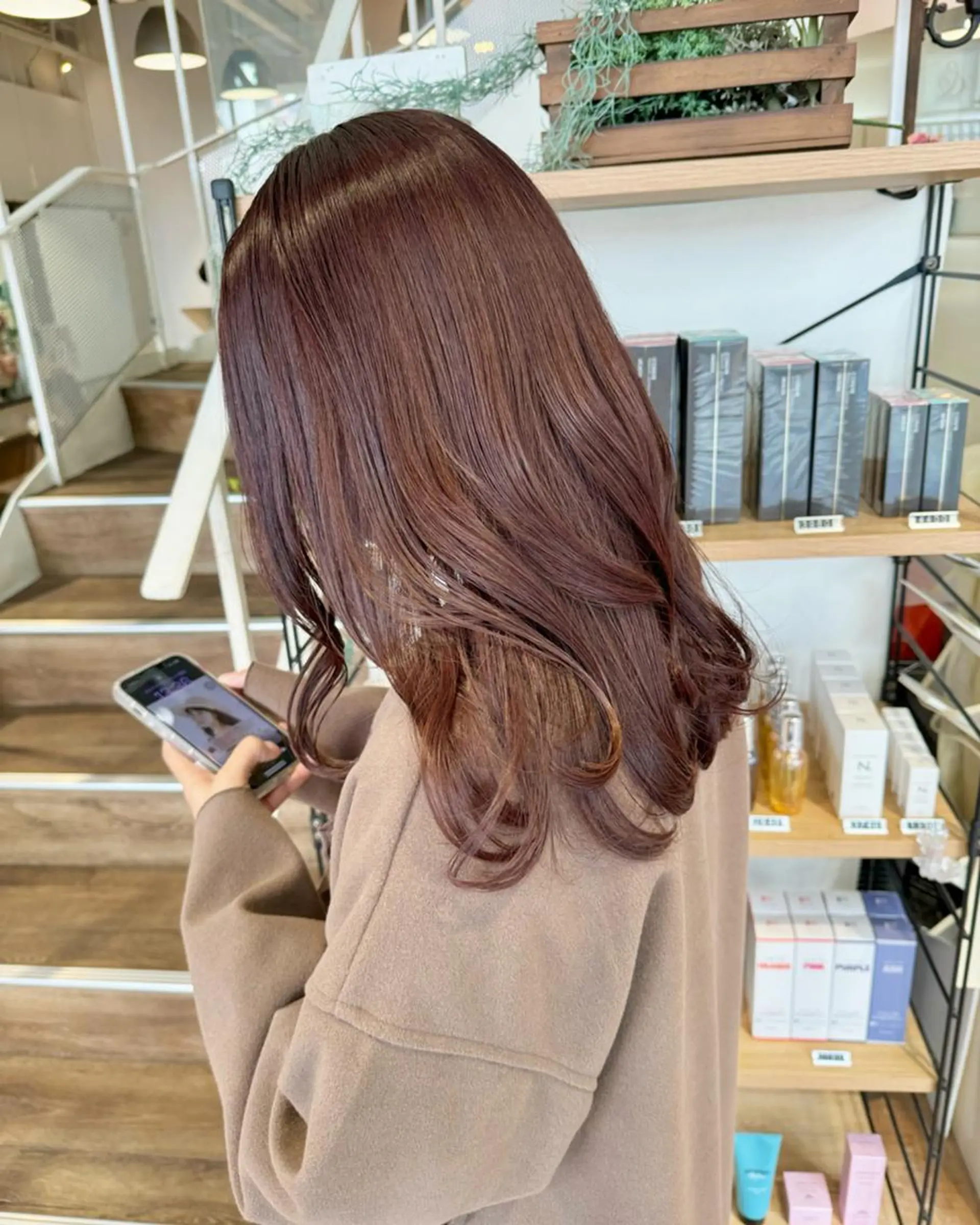 ミディアム Hip's eyes 大宮のヘアスタイル