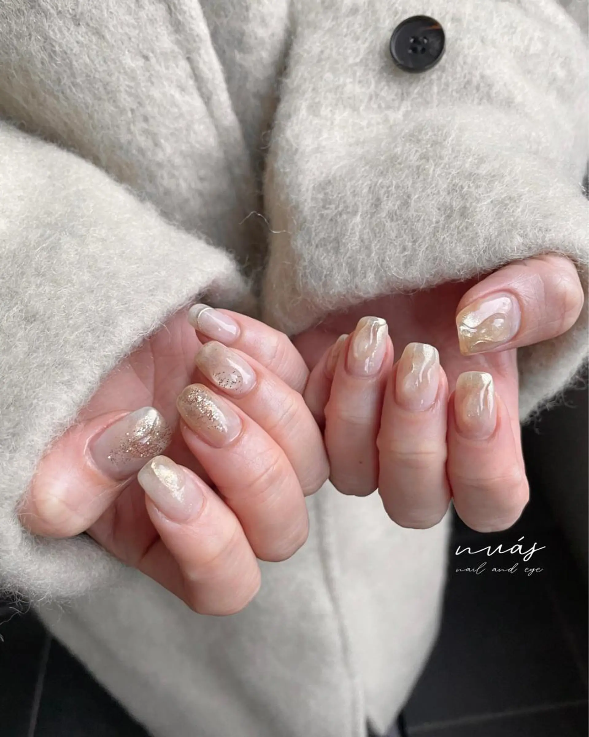 ネイル ハンドネイル nuás nail & eyeのネイルデザイン