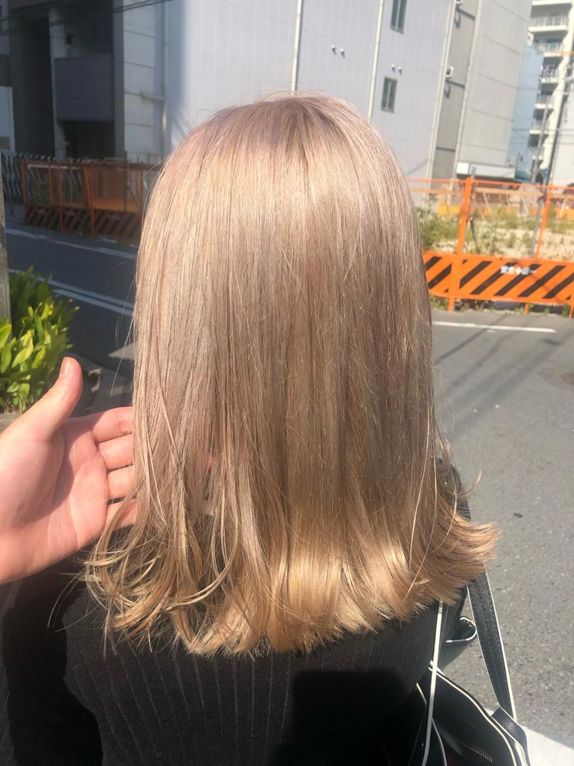 ミディアム カラー olino 【オリノ】西田辺のヘアスタイル