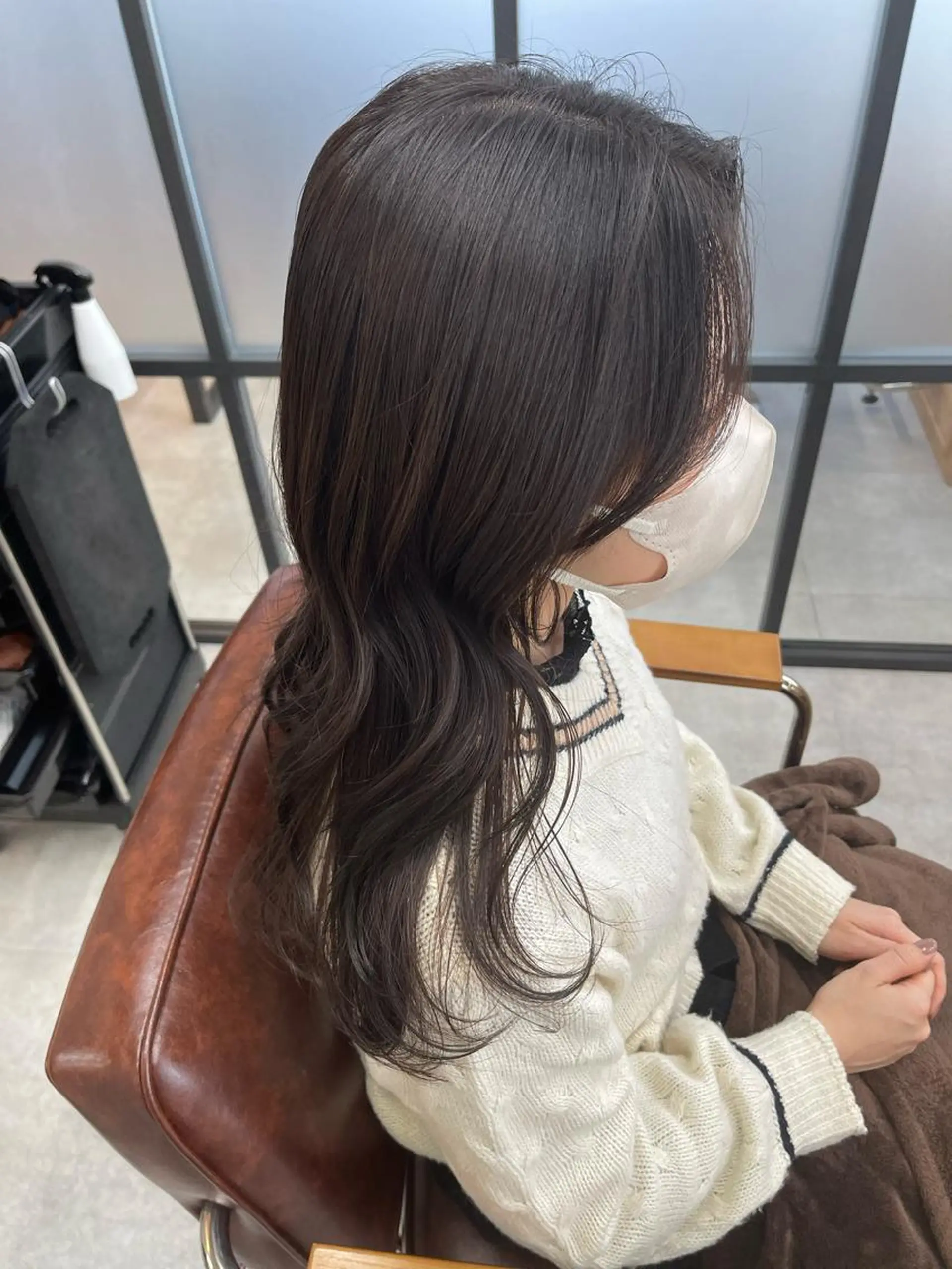 ロング カット ヘアカラー トリートメント tocca河原町〰️ 藤川日向のヘアスタイル