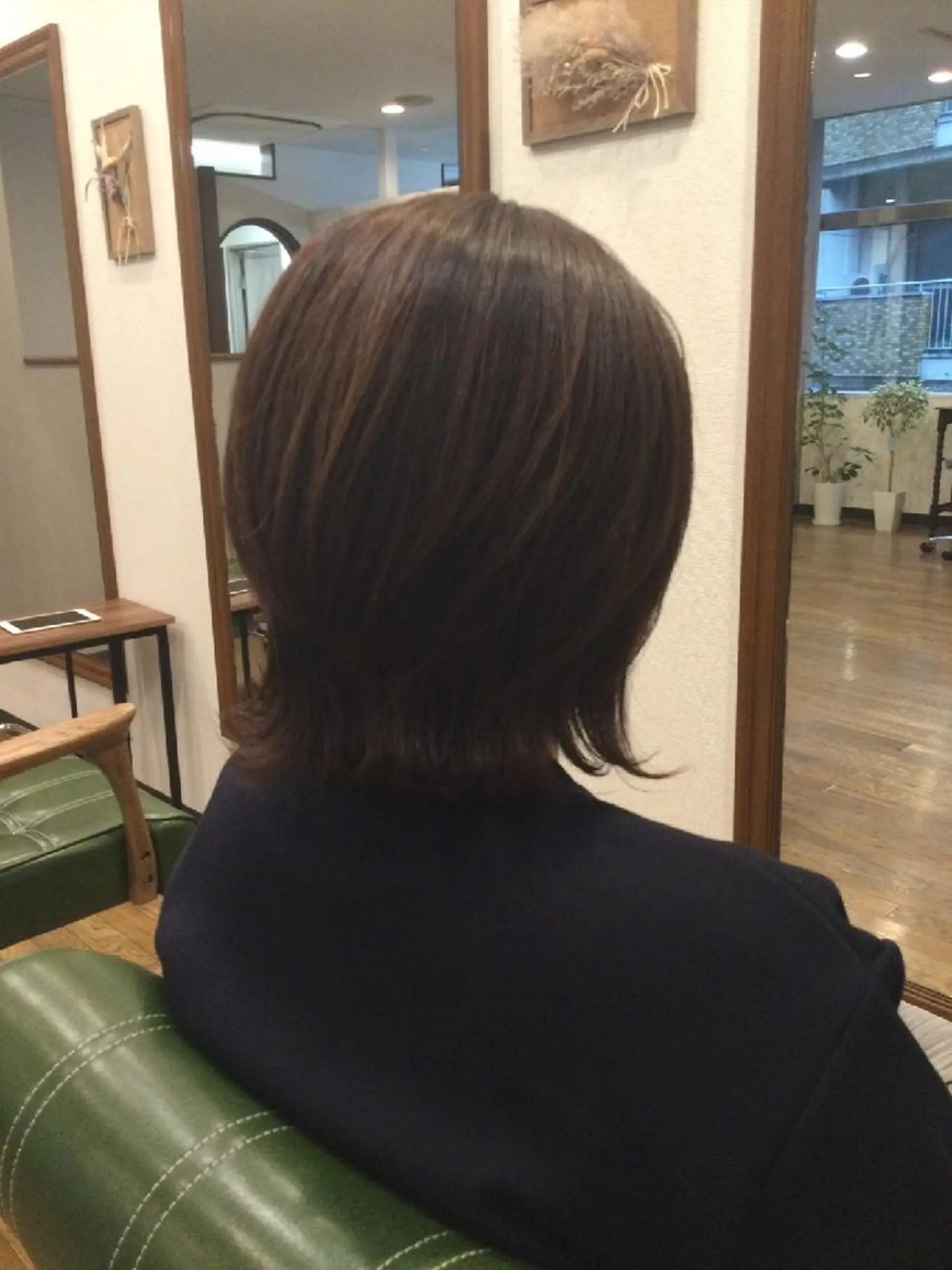 ミディアム 【gene 高円寺】 成沢　仁臣のヘアスタイル