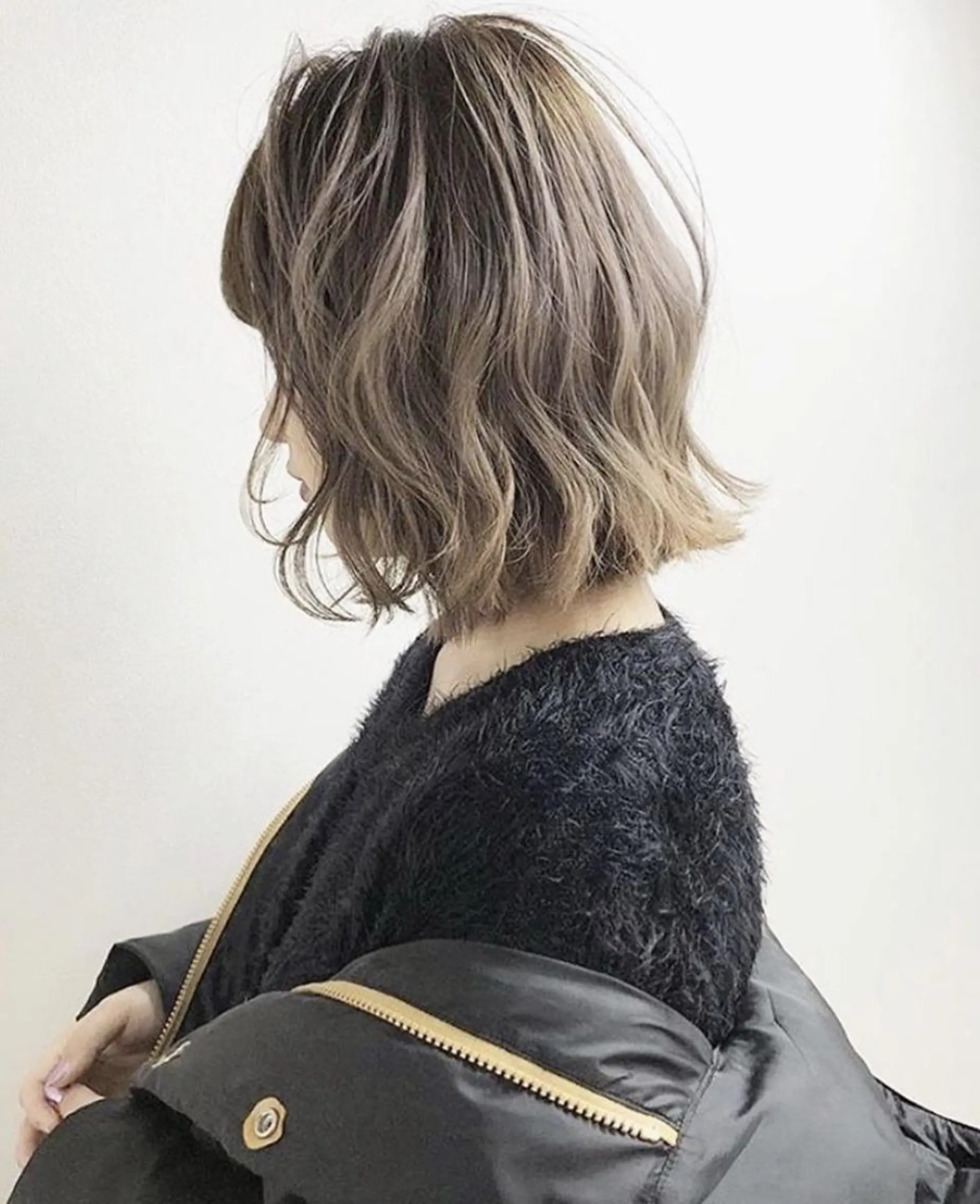 ショート カラー 透明感カラー ハイライトカラー ハイライト Sail所属・Sail 【セイル】のヘアスタイル