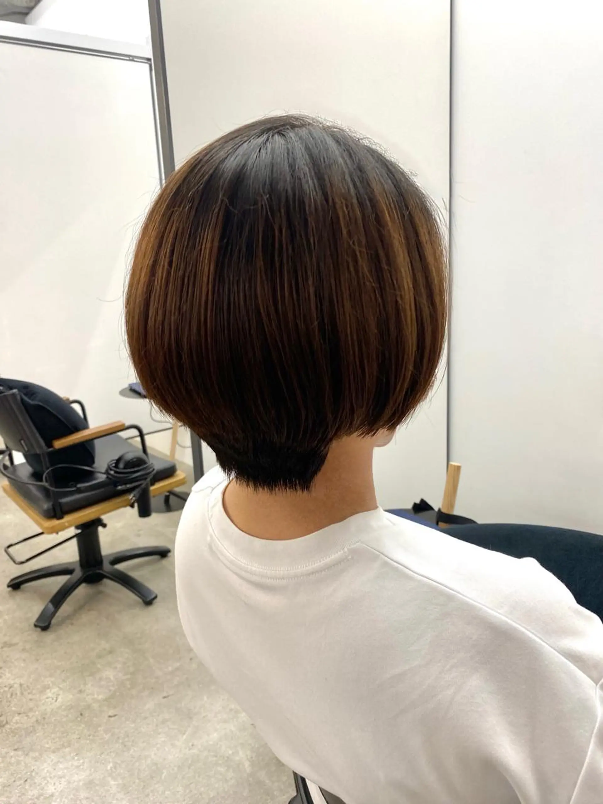 ショート ショートヘア 顔周りカット/透明感 カラー/rioのヘアスタイル