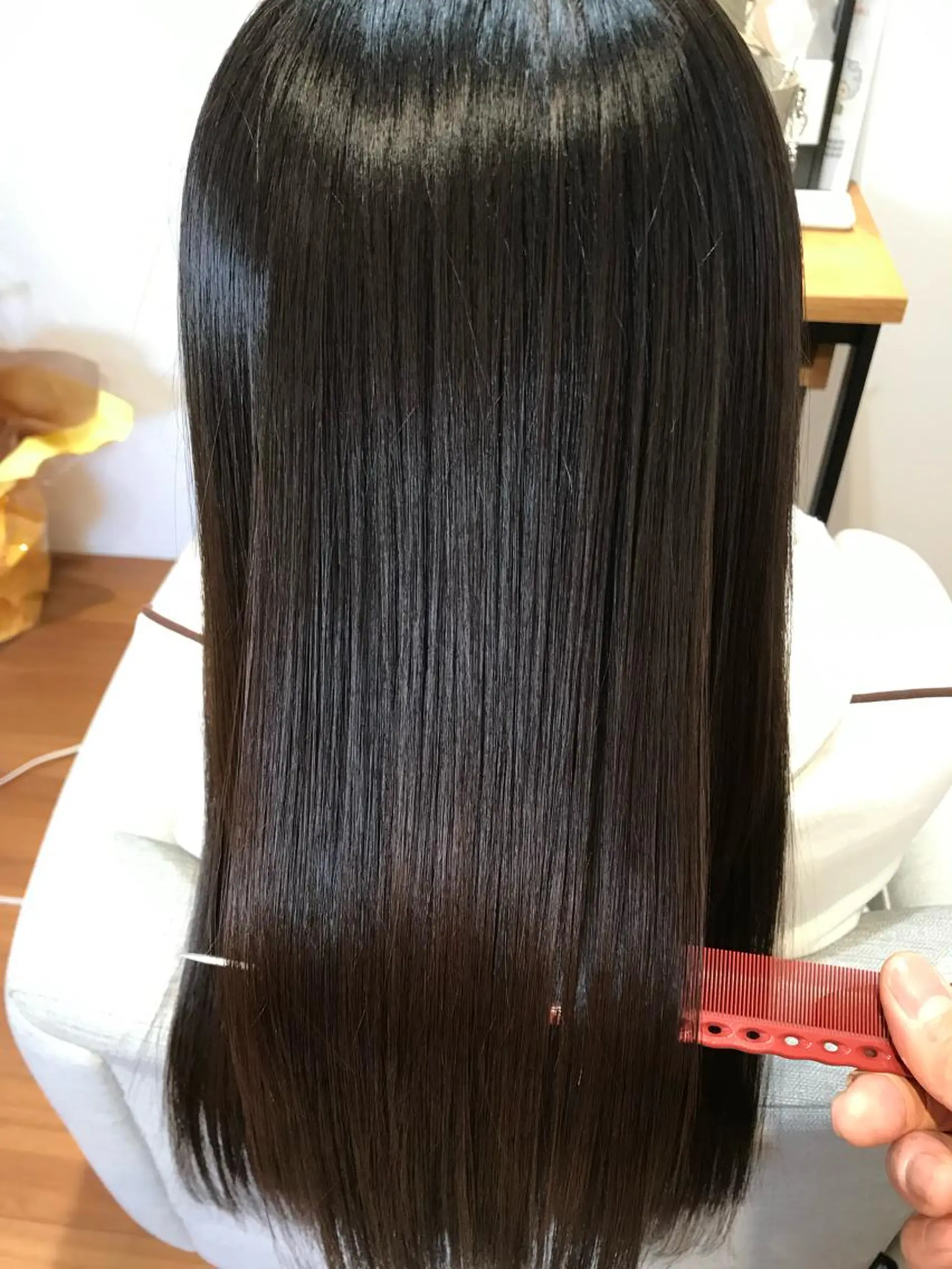 ロング 髪質改善 トリートメント カット 縮毛矯正 トリートメント 髪質改善&Spa fee by carrefour 大橋店[フィー・バイ・カルフール大橋]所属・stylist Yukieのヘアスタイル