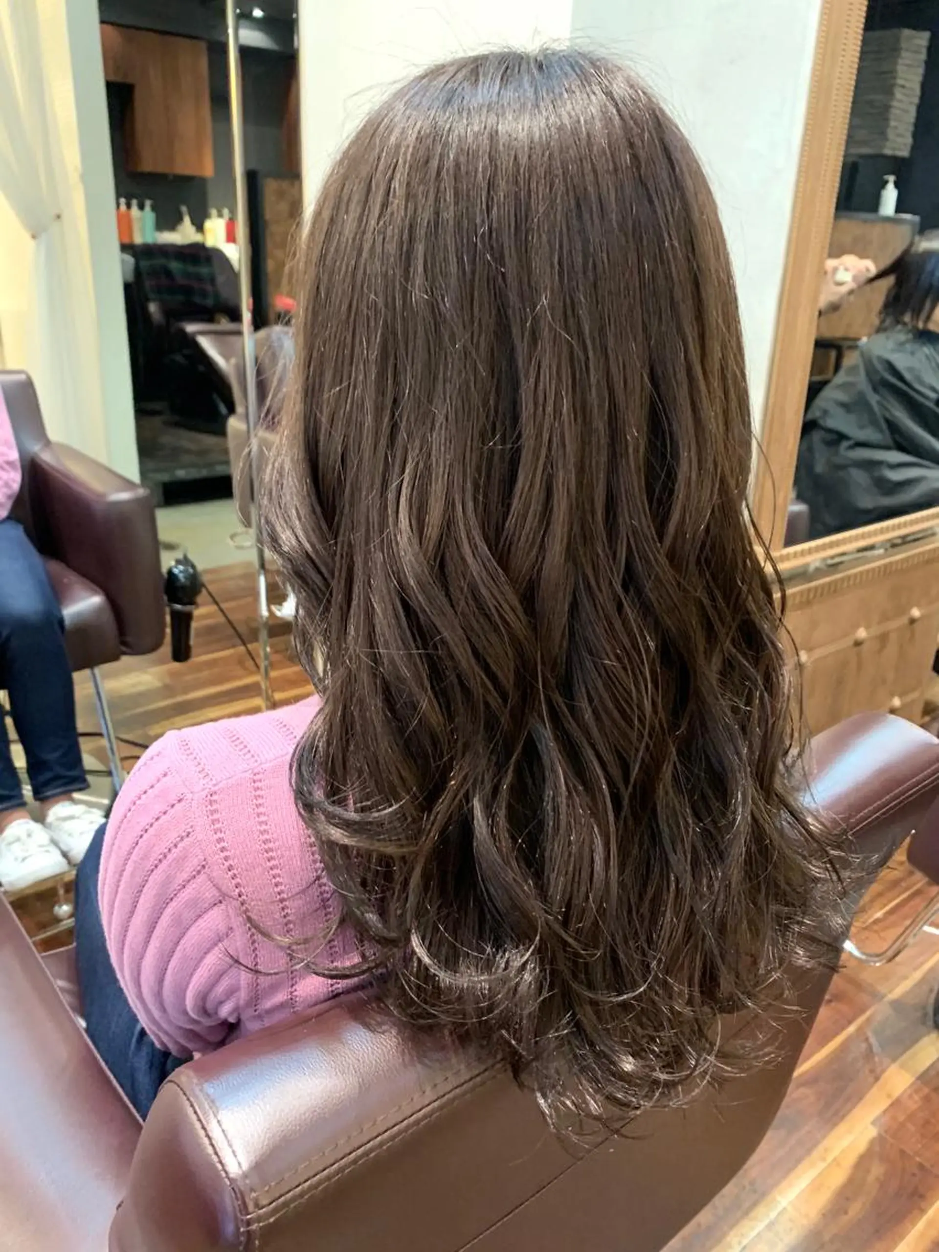 セミロング カラー 【azure横浜】 🧸misaki🌸のヘアスタイル