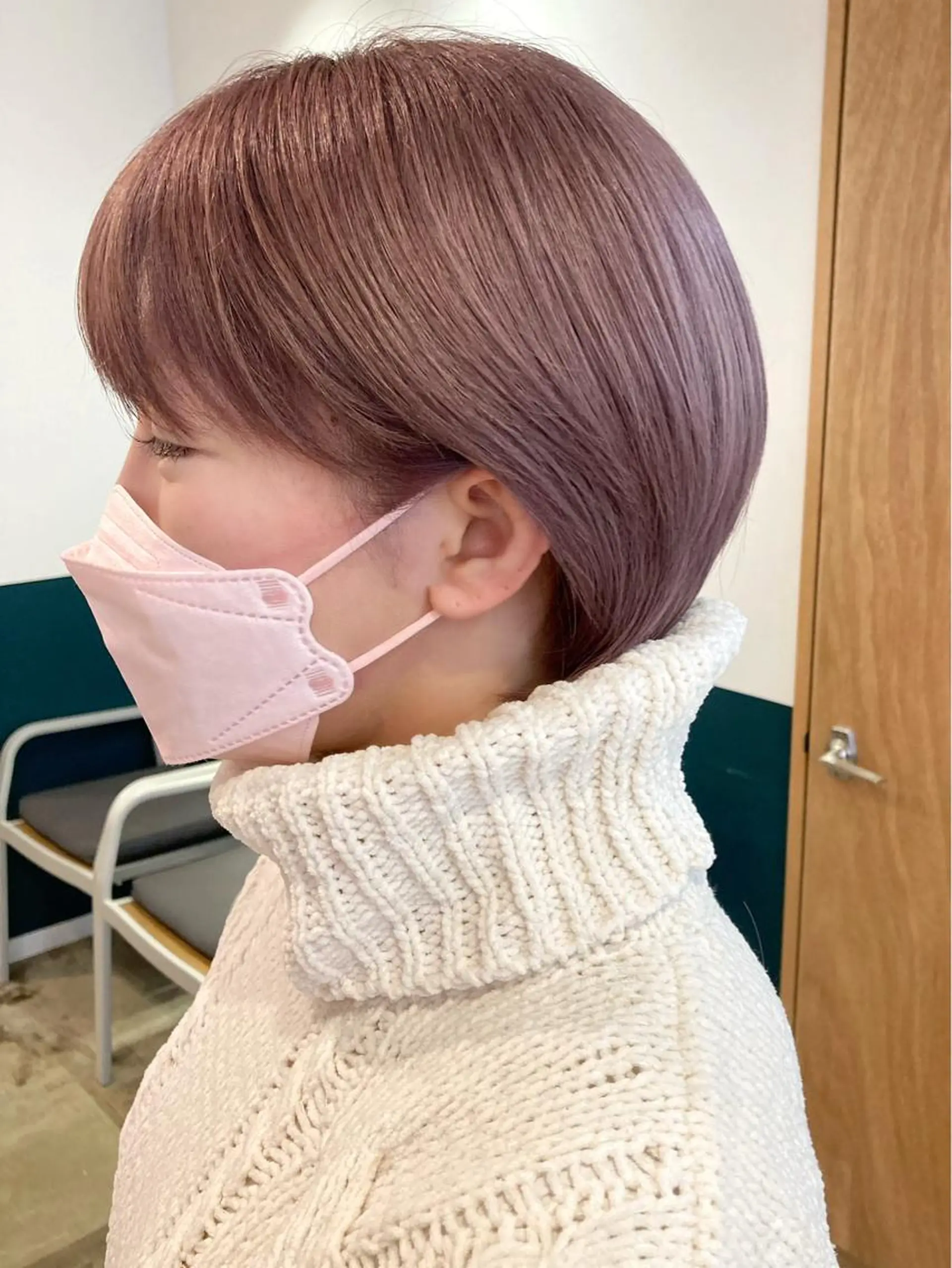 ショート ショートヘア ヘアカラー カラーリスト菅野 竜矢🌈のヘアスタイル