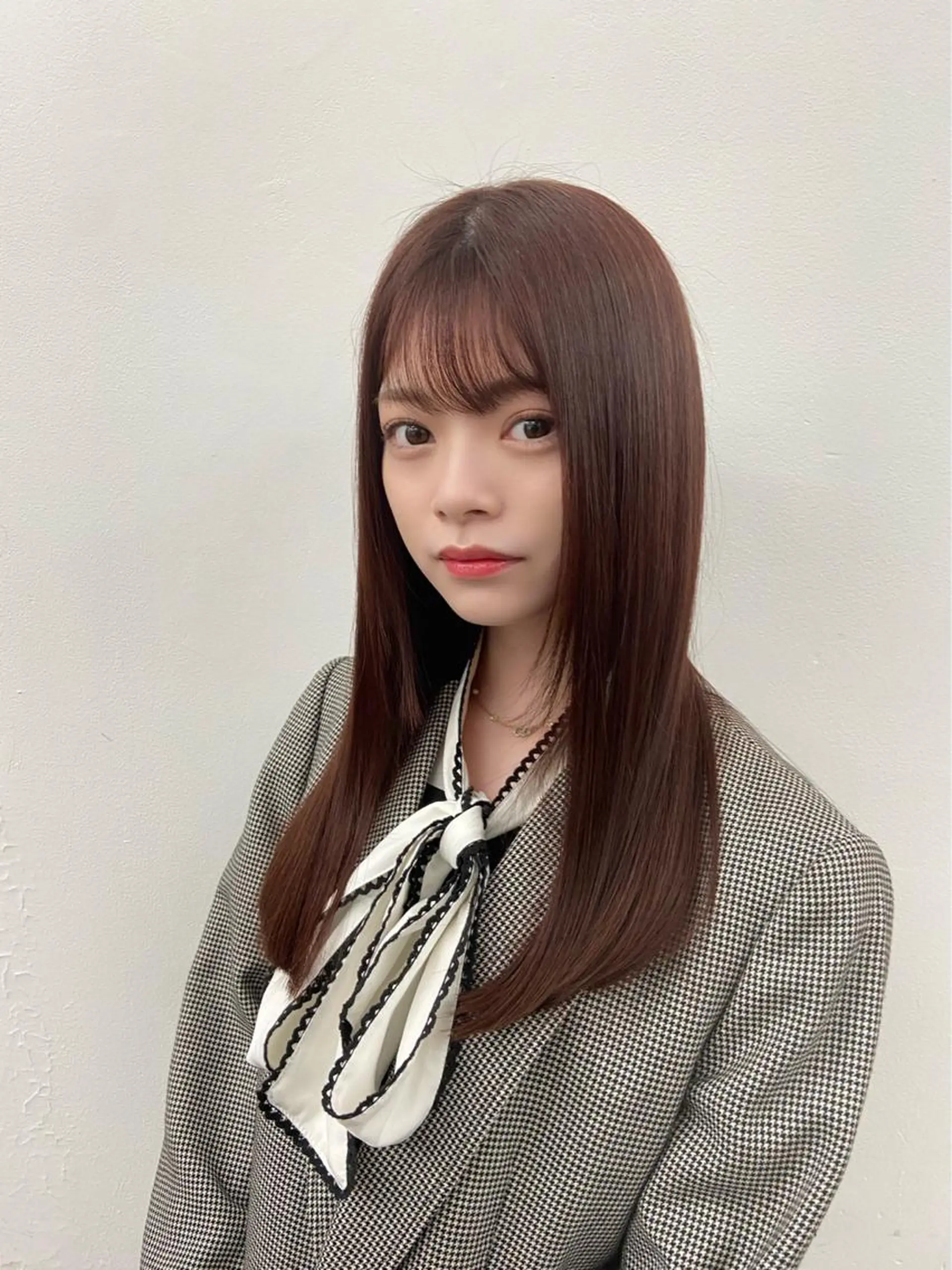 セミロング カラー トリートメント 井上 健斗のヘアスタイル