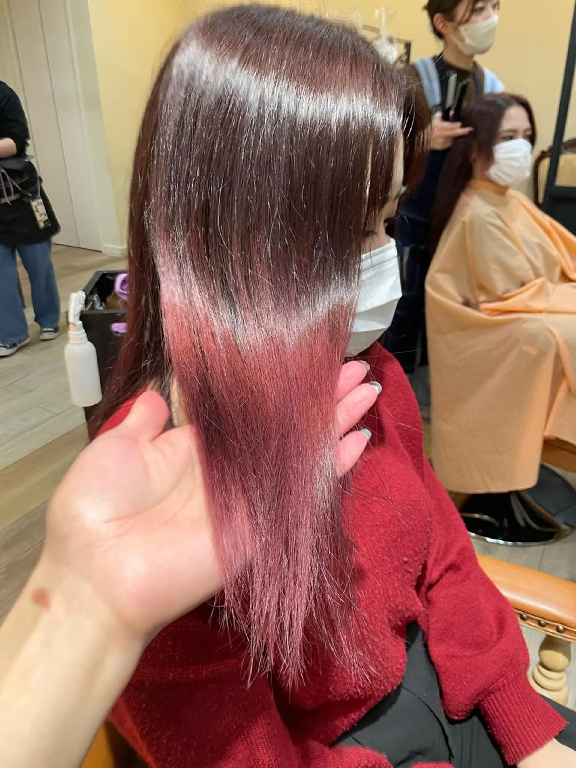 セミロング 亀川蓮 Agu hairのヘアスタイル