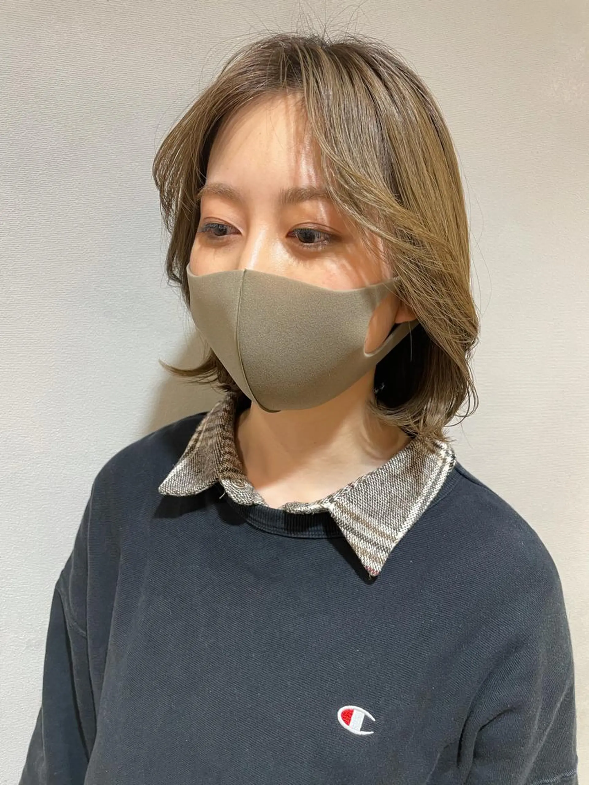 ミディアム カラー ボブ タンバルモリ 韓国風ヘア カット ヘアカラー 🐶伊藤 弘夢🐶のその他イメージ