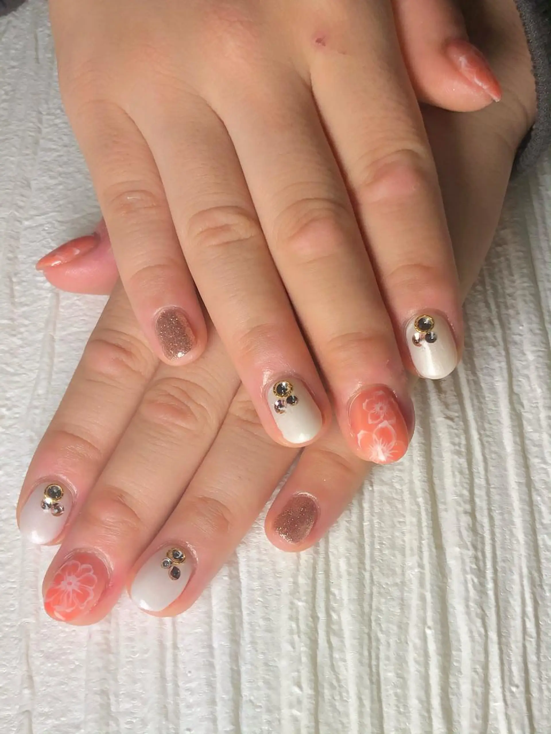 ショート ネイル 🦋Kiyomi. 🦋のネイルデザイン