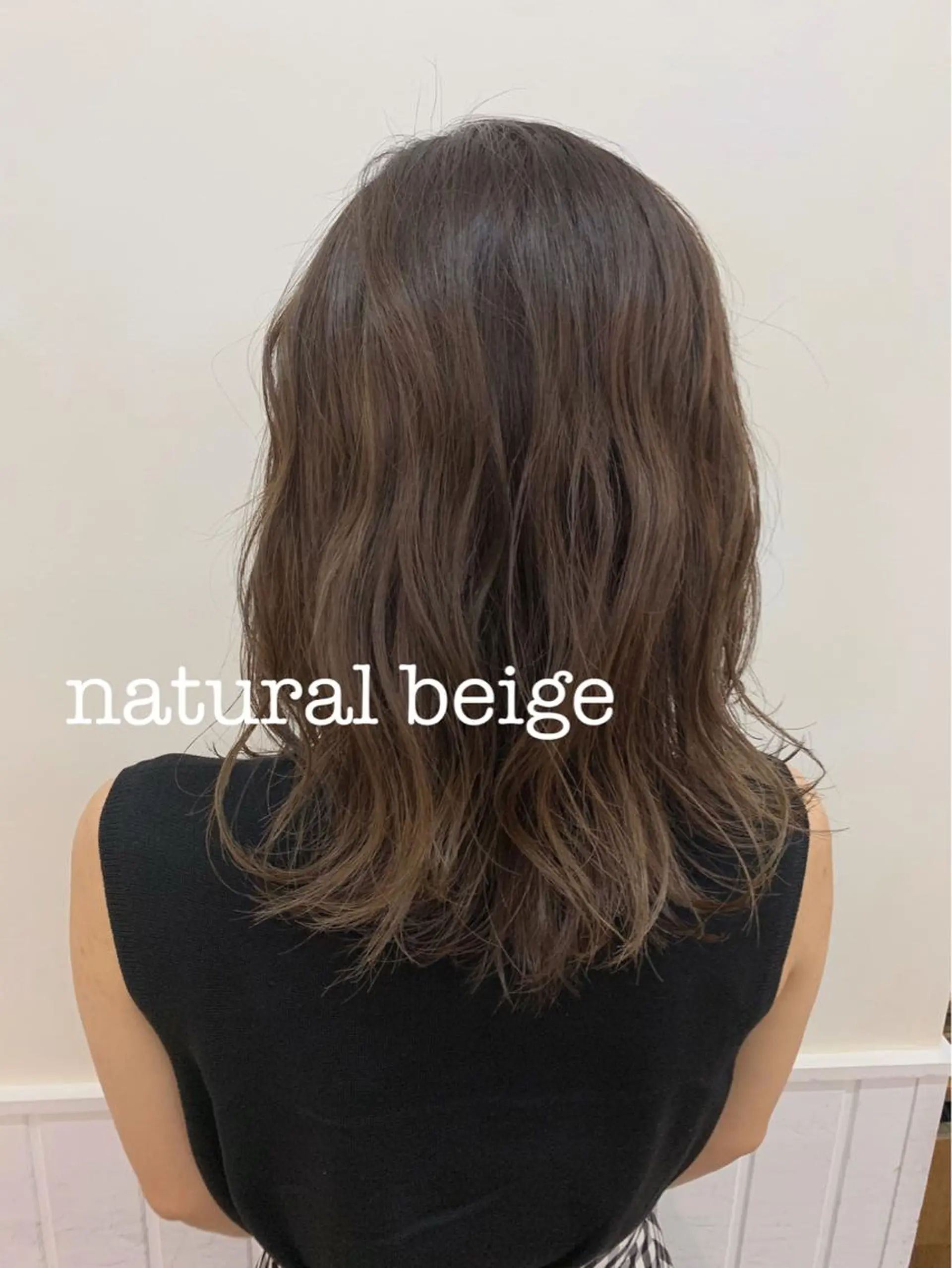 セミロング カラー ベージュカラー ヘアカラー 🌿椿 夢来🌿のその他イメージ