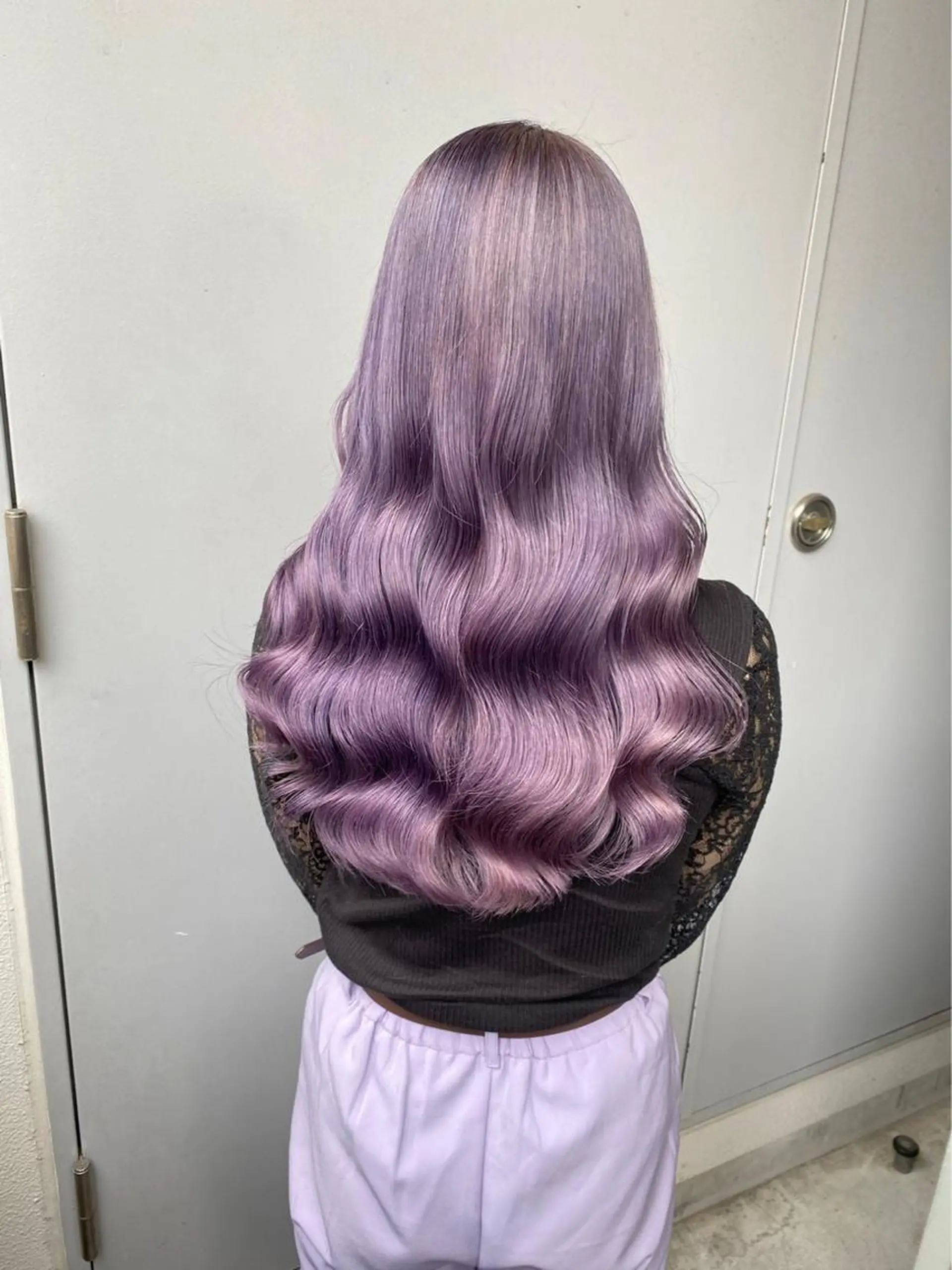 ロング カラー パーマ ヘアアレンジ メンズ 🫧ハイトーン🫧 TOPstylistのヘアスタイル