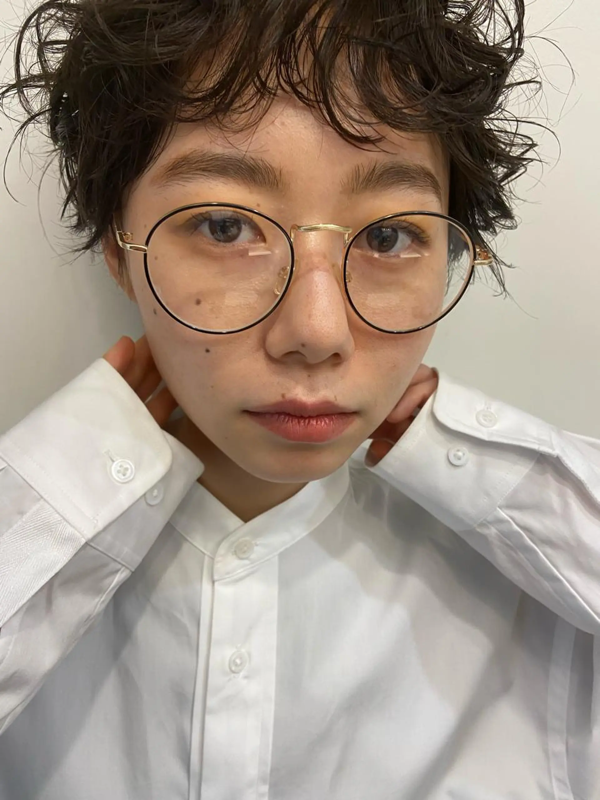 ショート パーマ カット パーマ トリートメント ブルーモスクTOKYO所属・🌿ブルーモスク TOKYO🌿のヘアスタイル