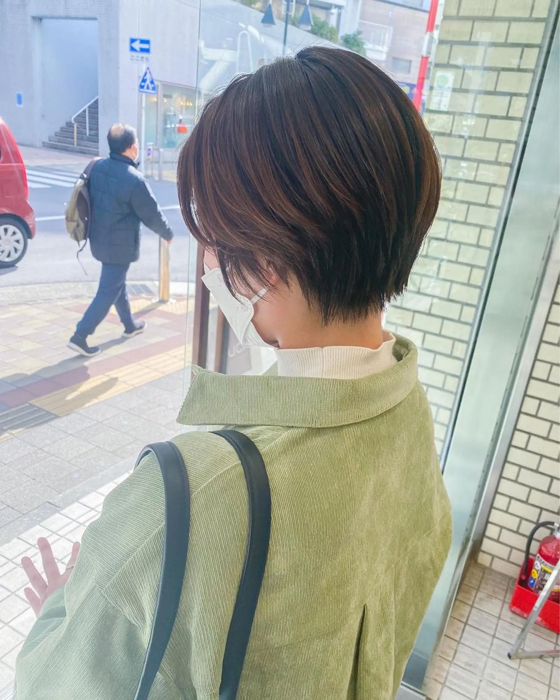 ショート カラー 韓国風スタイル 🍓MIZUKI🍓のヘアスタイル