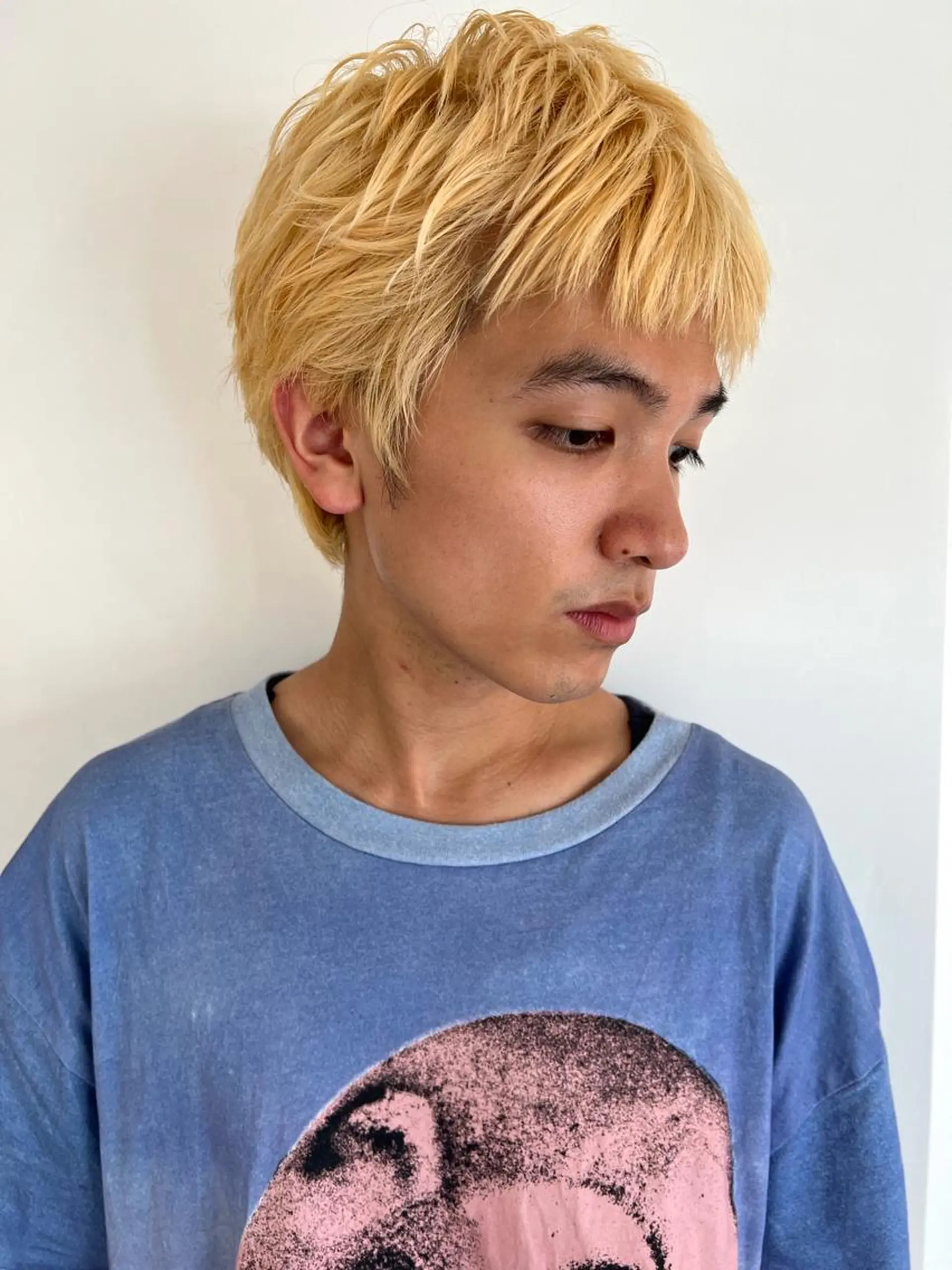 カラー ヘアカラー ブリーチカラー🎀 韓国風/寺門美優のヘアスタイル