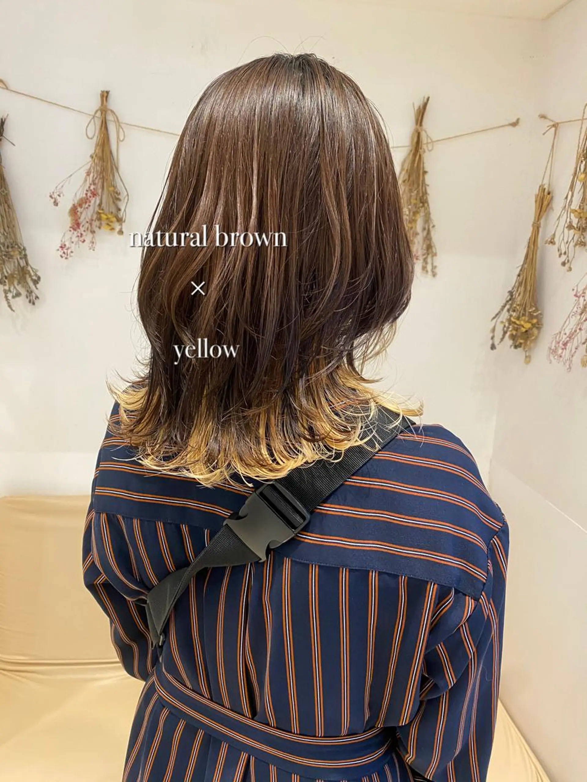 ミディアム カラー はだゆうき @hadadan08のヘアスタイル