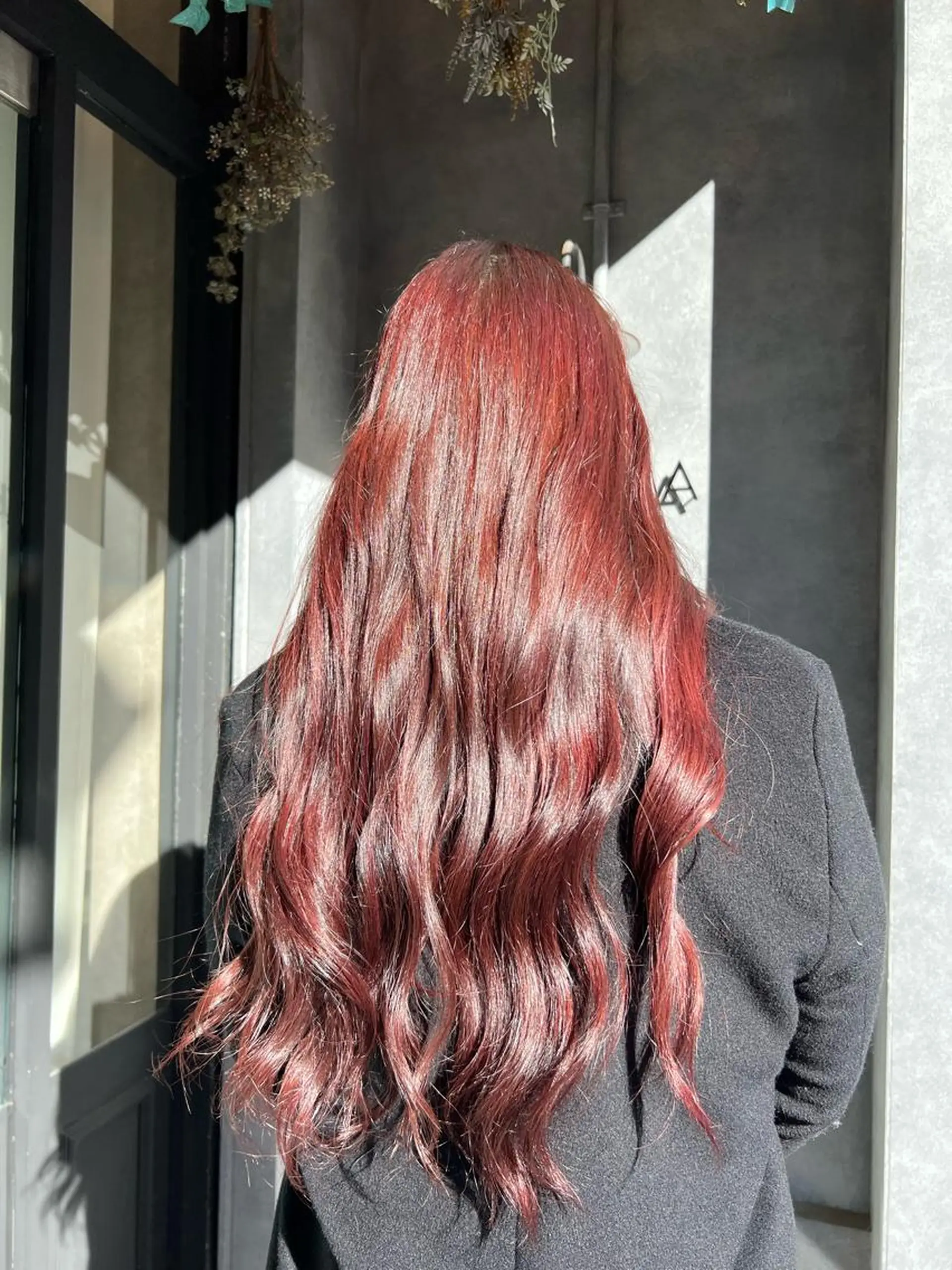 ロング カラー N°jillva 𝑘𝑎𝑟𝑖𝑛のヘアスタイル