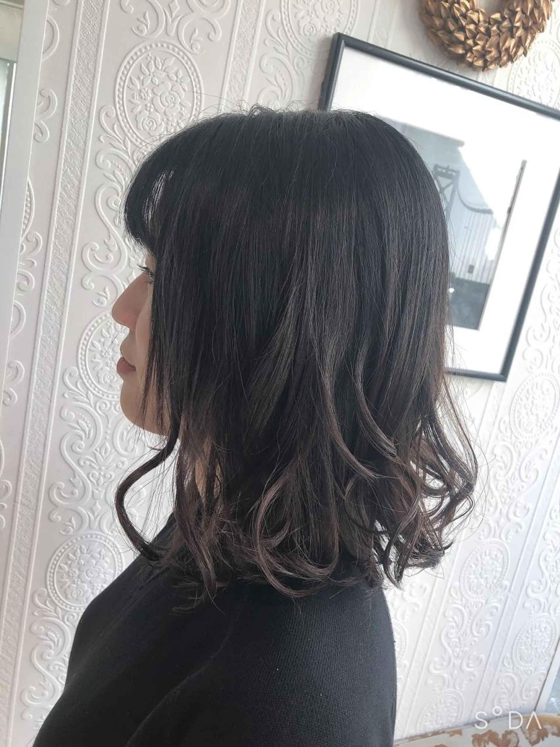 ミディアム 🍀富久 永梨🧸のヘアスタイル