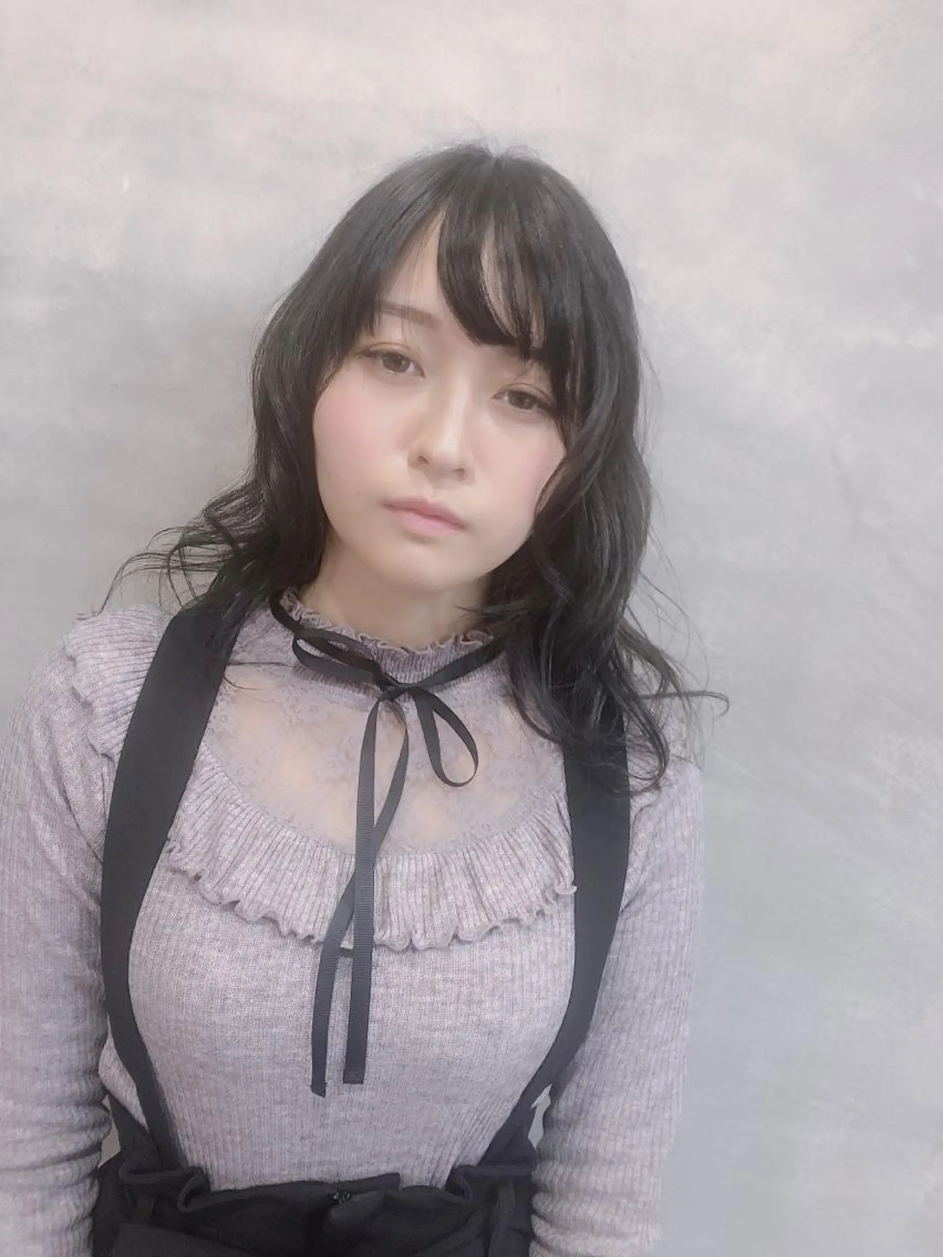 ロング カラー 韓国レイヤーカット要 暗透カラー📓吉祥寺のヘアスタイル