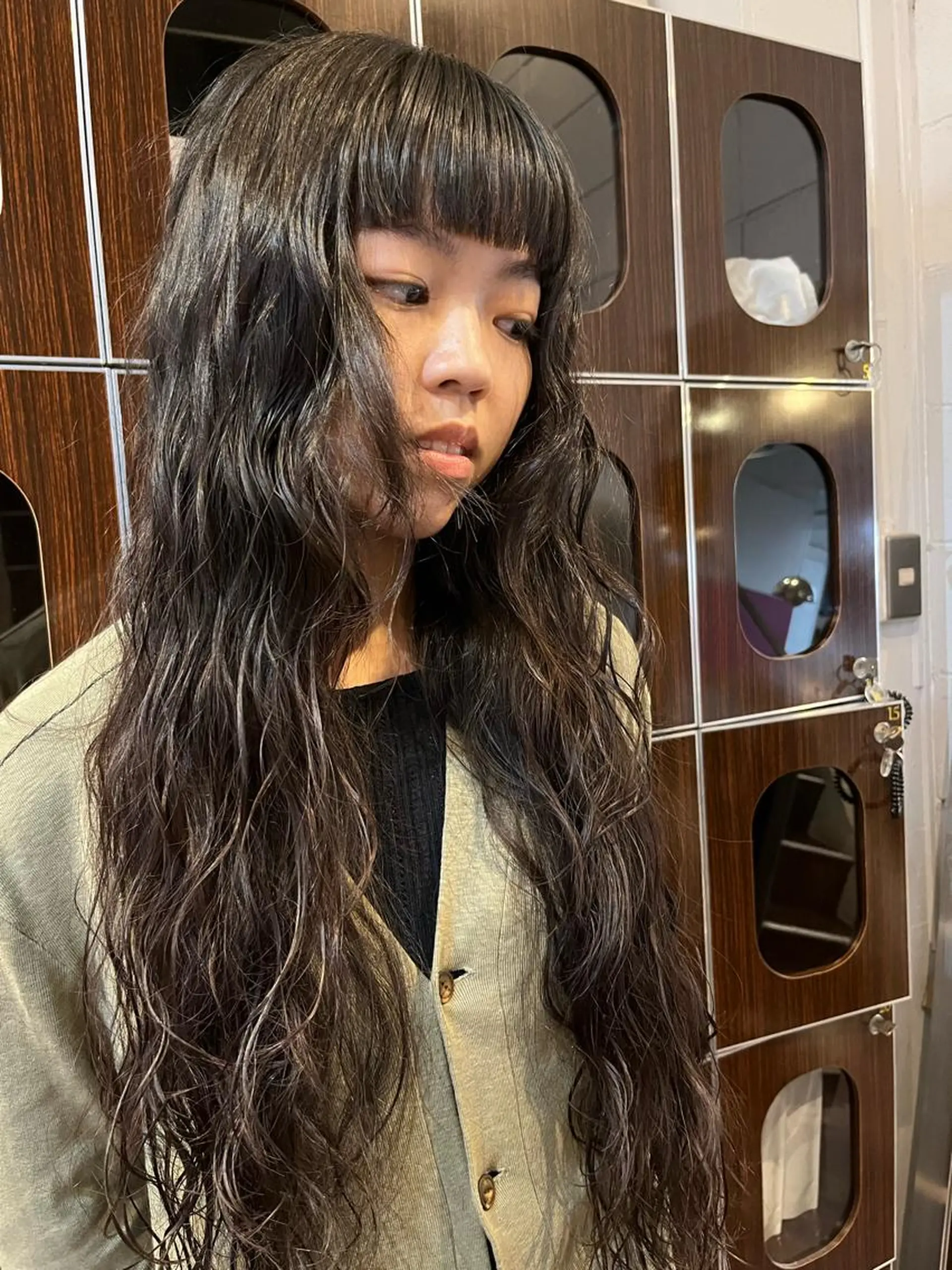 パーマ 福田 唯夏のヘアスタイル