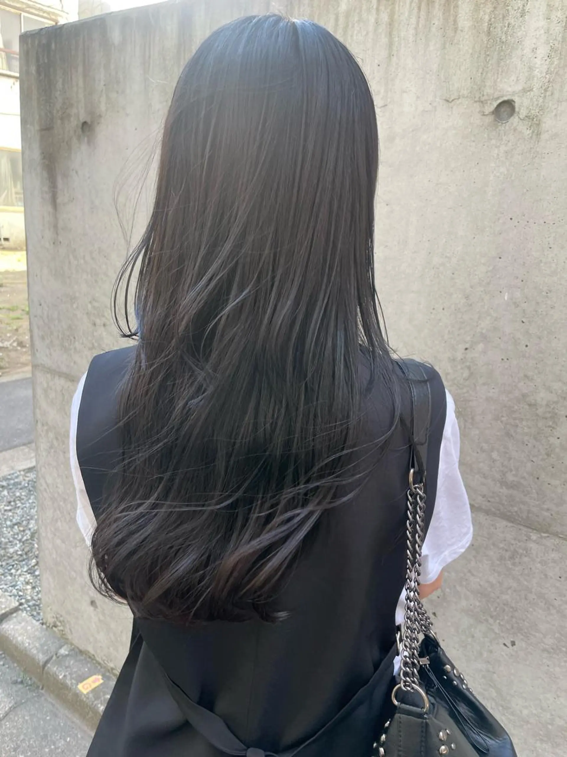 ロング カラー Misaki /ボブ/縮毛矯正のヘアスタイル