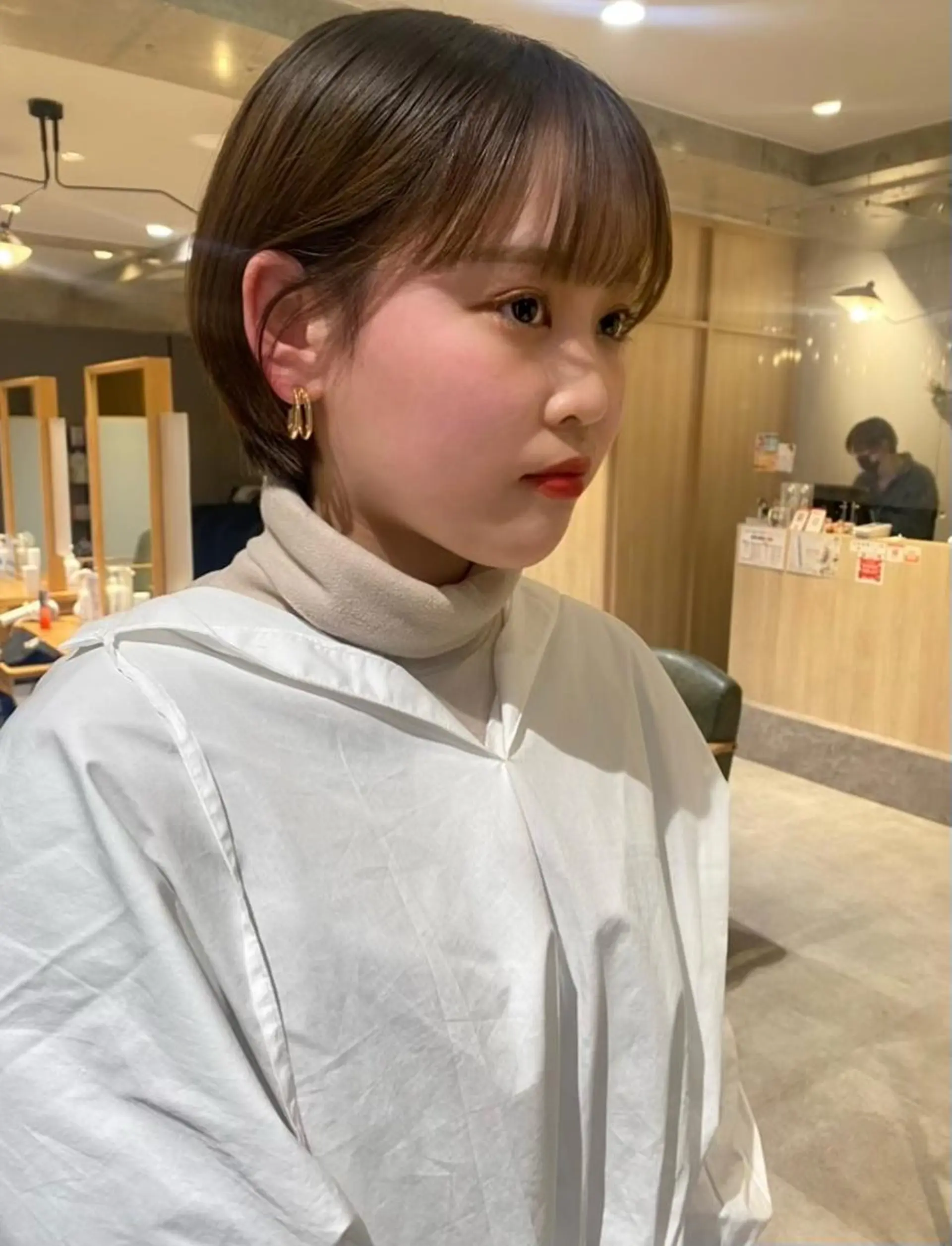 ショート AO所属・RISAKO 艶髪モテヘア🎀府中のヘアスタイル