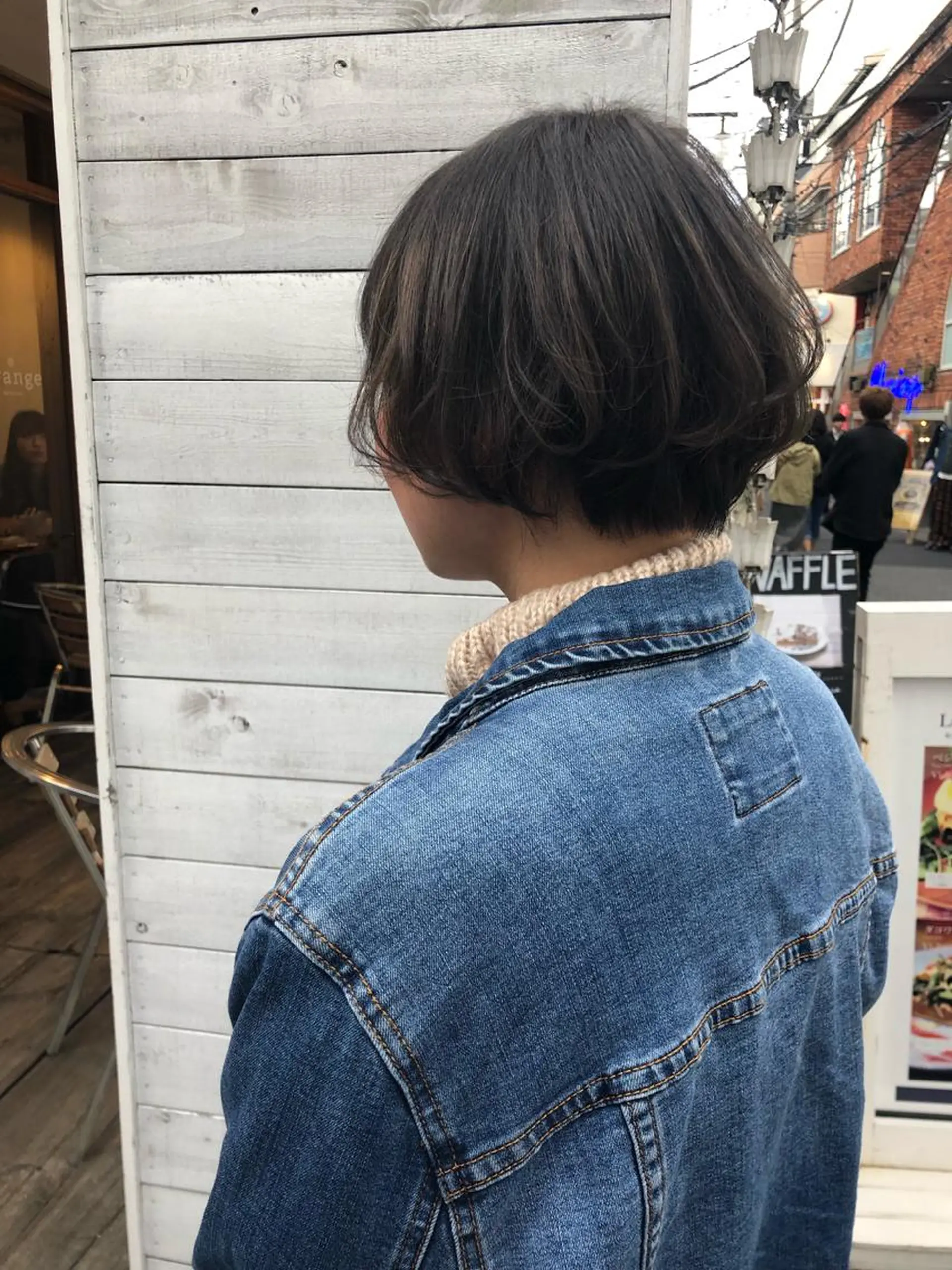 ショート カラー カット ヘアカラー トリートメント 🌷nanase🌷 gally hairのヘアスタイル