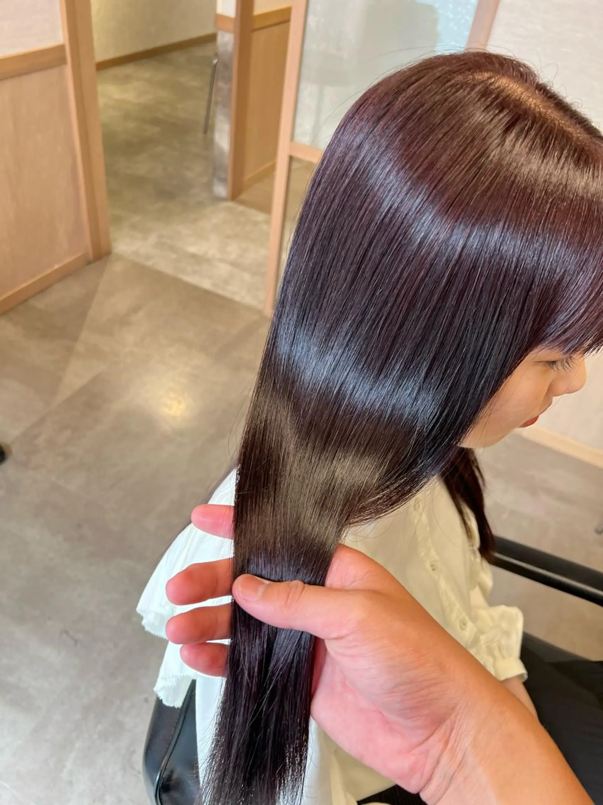 ロング GO TODAY  SHAiRE SALON 名古屋店所属・艶カラー/髪質改善/ 西　大喜(ひろき)のヘアスタイル