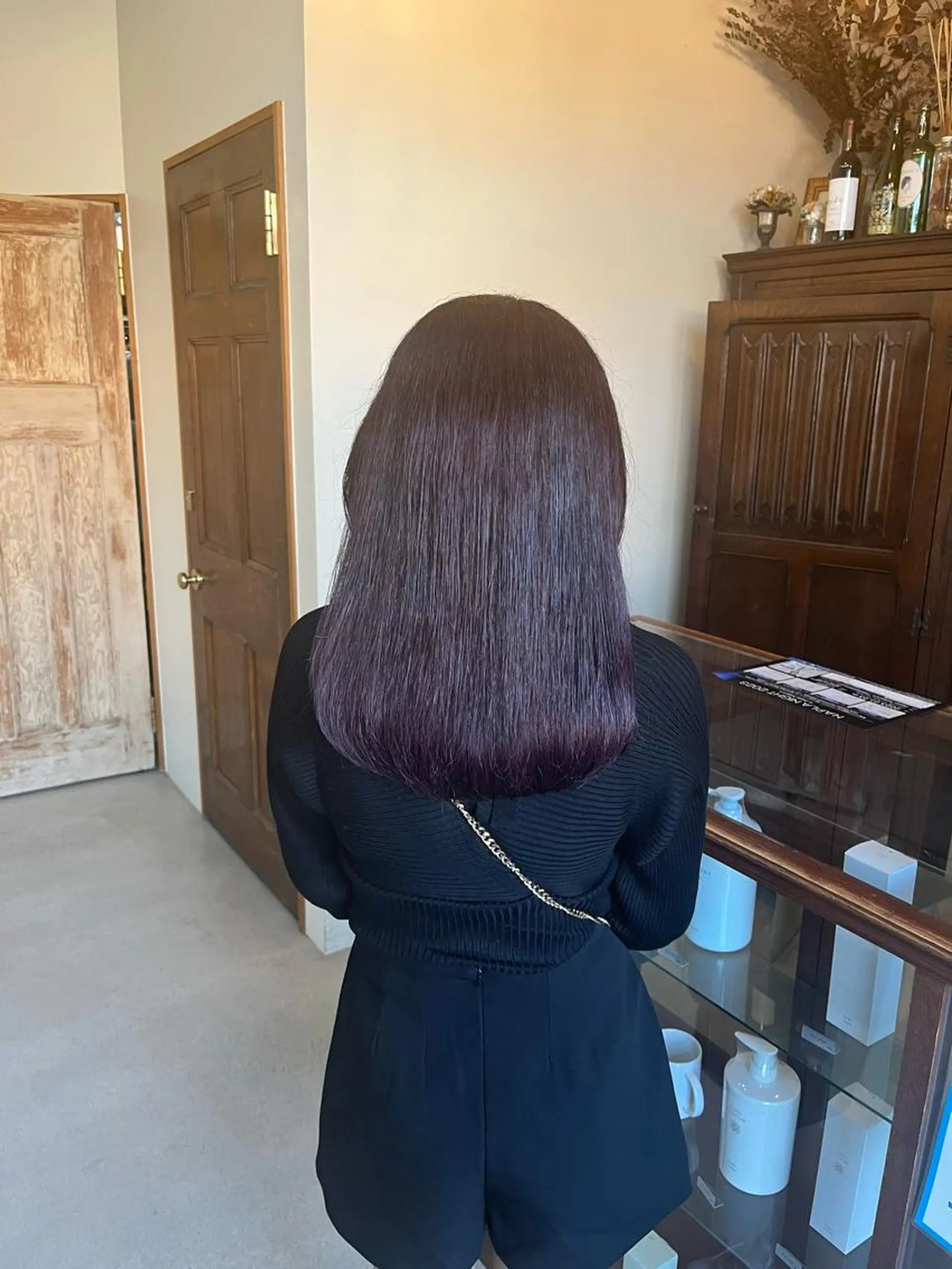 ミディアム 神谷 夏帆のヘアスタイル