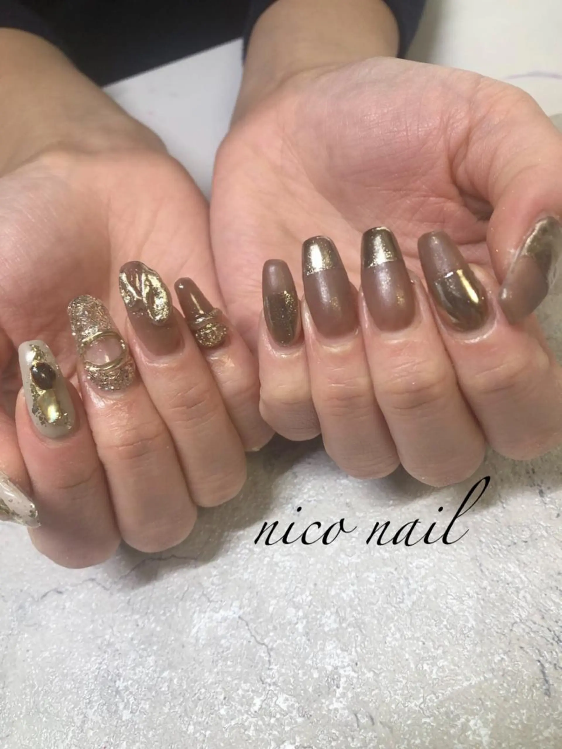 ネイル 香芝市ネイルサロン nico nailのネイルデザイン