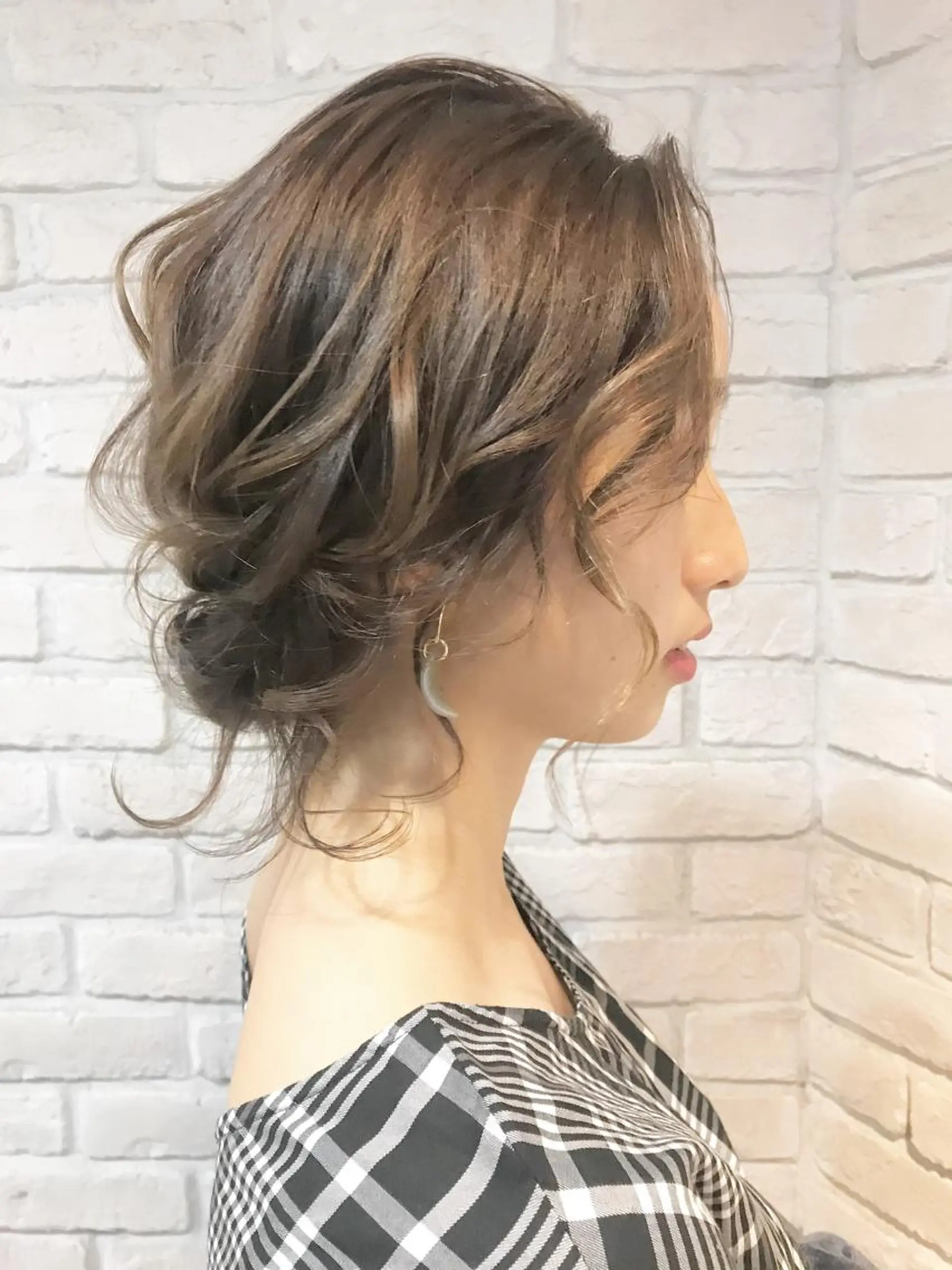 ヘアアレンジ 白髪ぼかしハイライト 着付けヘアアレンジのその他イメージ