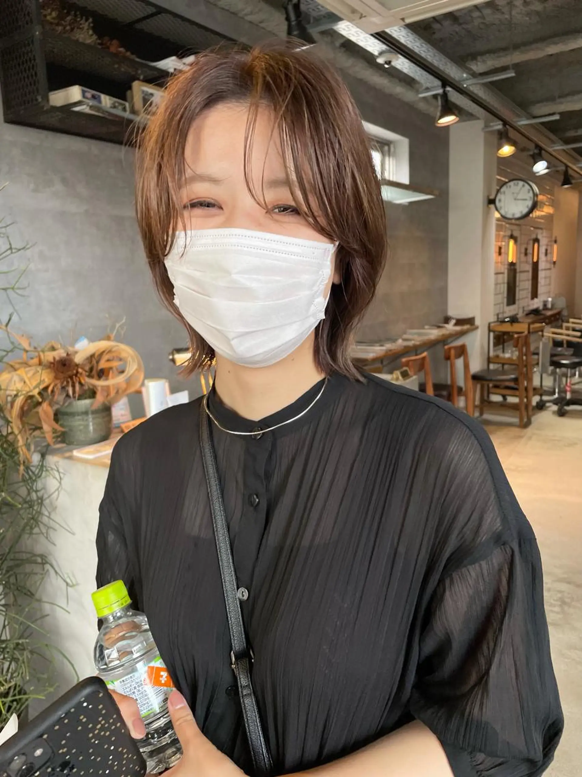 ショート カラー パーマ カット ヘアカラー パーマ トリートメント メンズヘア/レイヤー /ボブ山内春輝のヘアスタイル