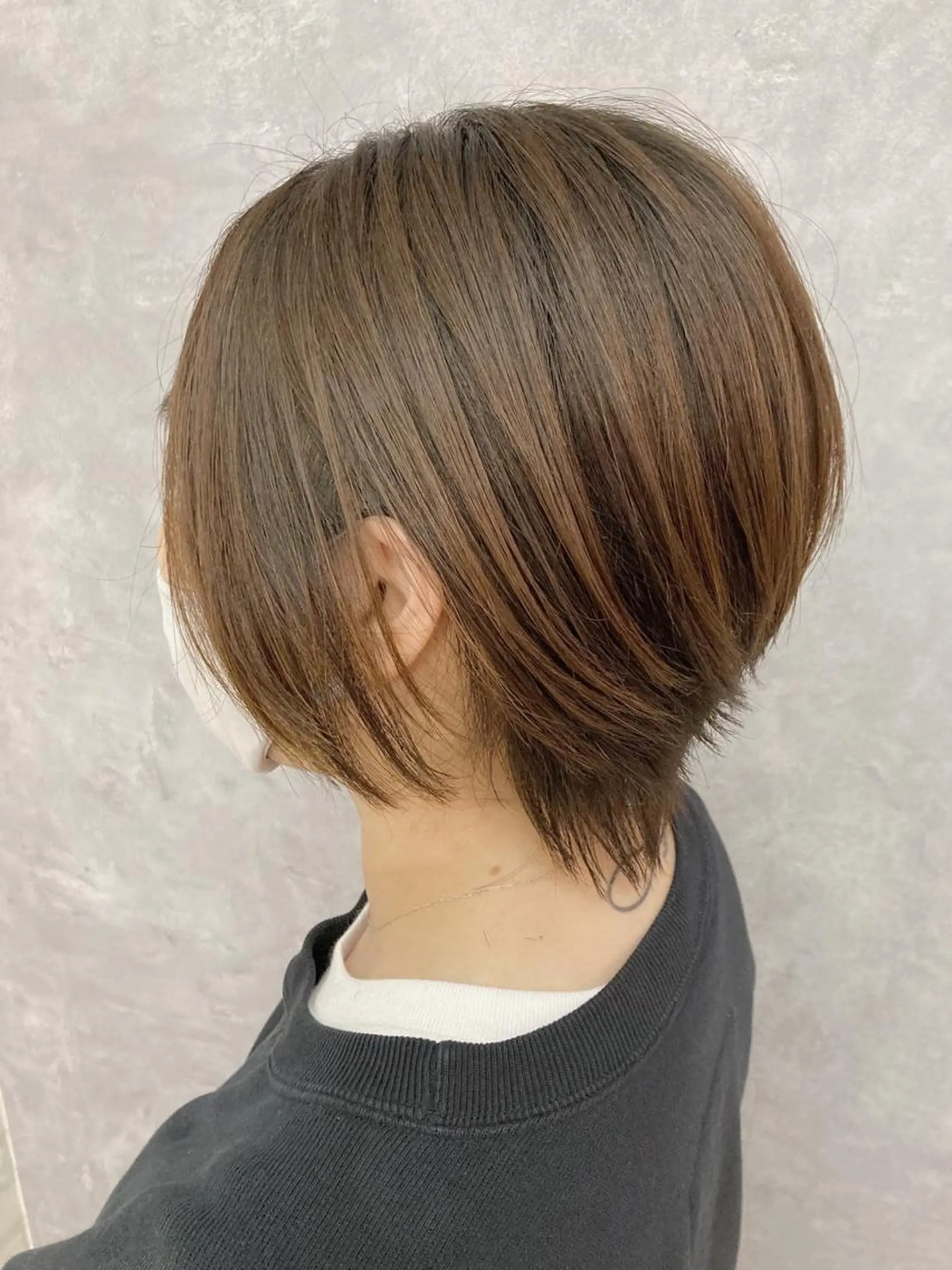 ショート カラー カット ヘアカラー トリートメント 五月女 隼人のヘアスタイル