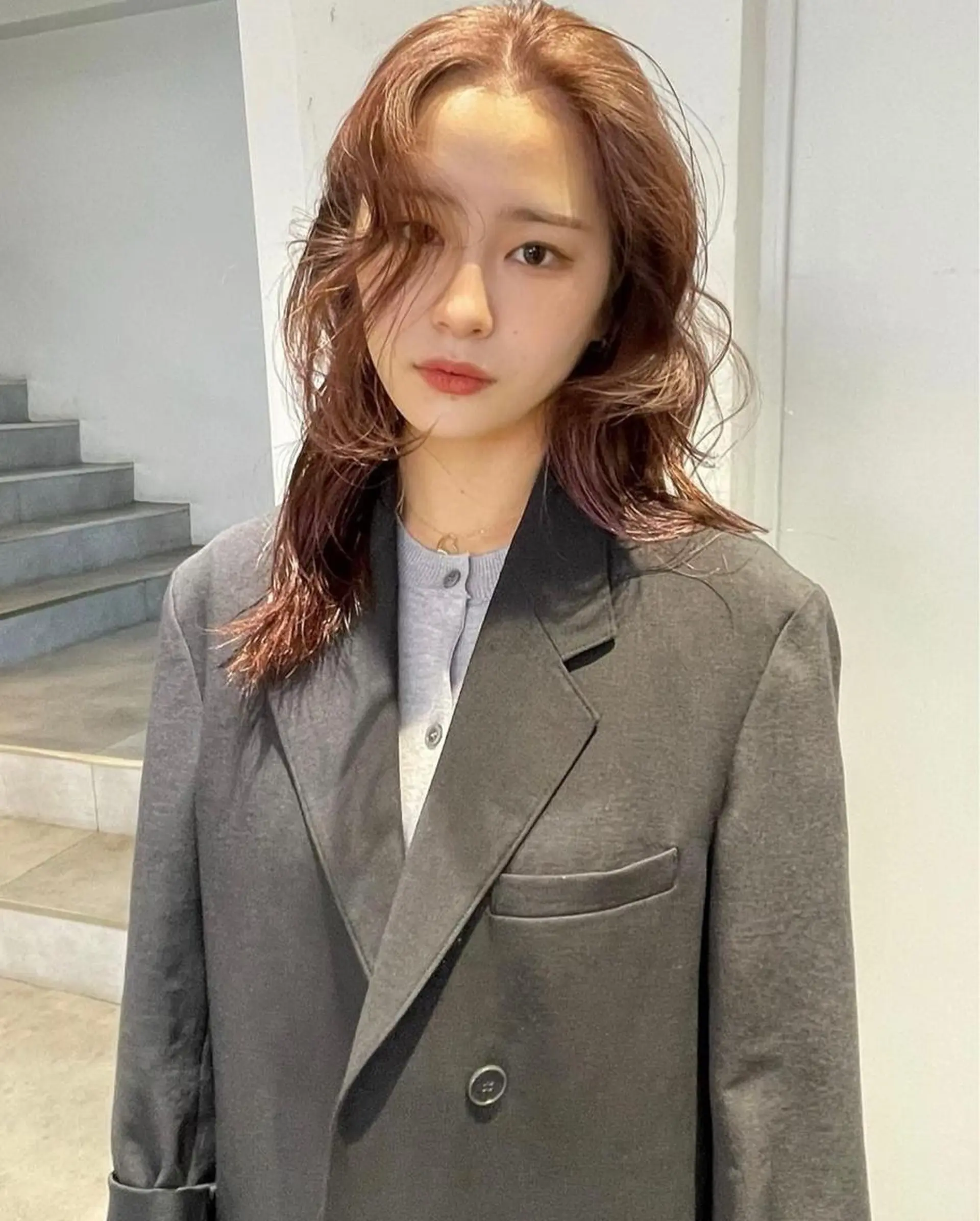 カラー ヘアカラー 🎀ボブ＋ハイトーン シュカ👶🏻のヘアスタイル