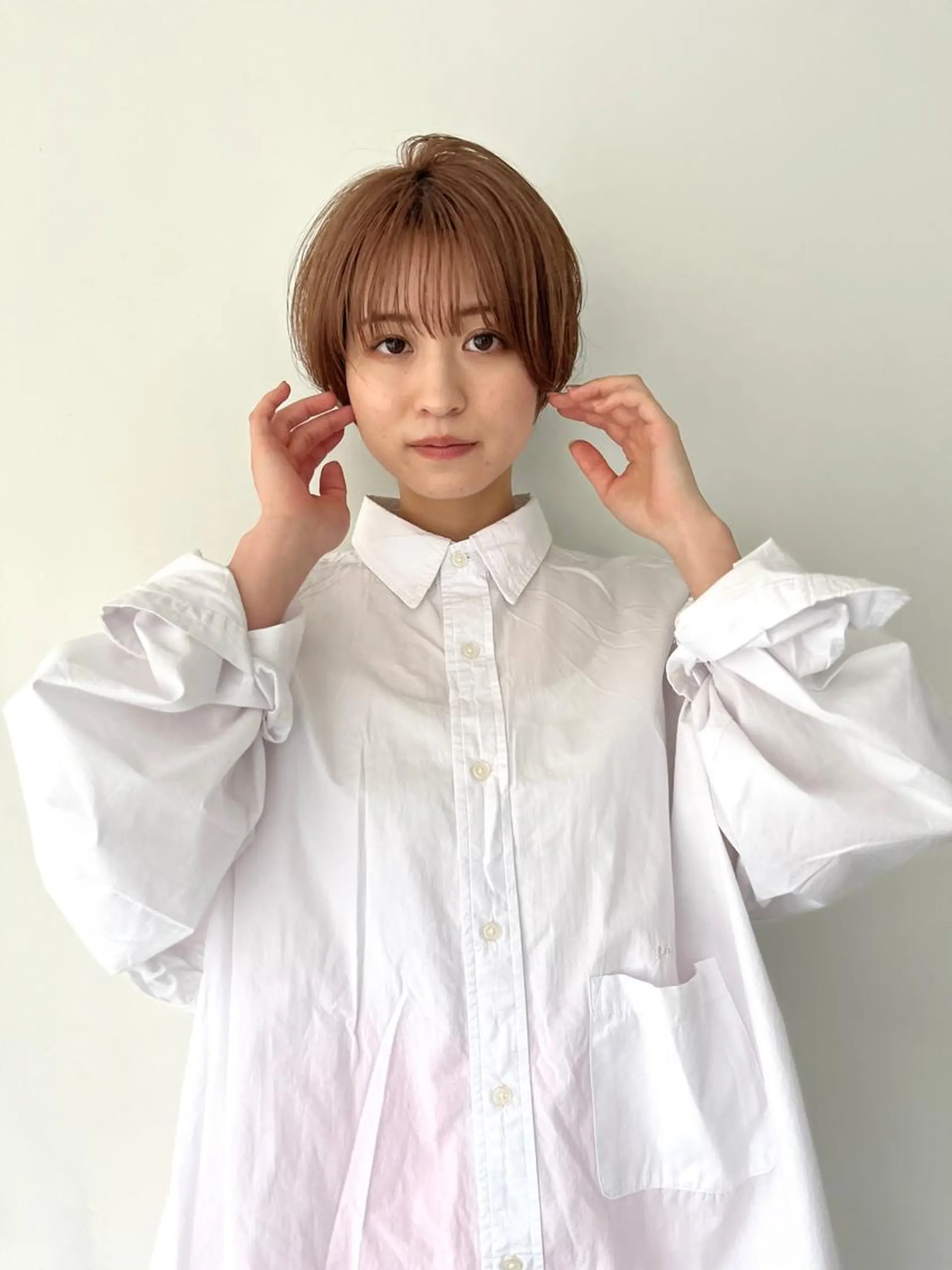 ショート 加藤 悠真のヘアスタイル