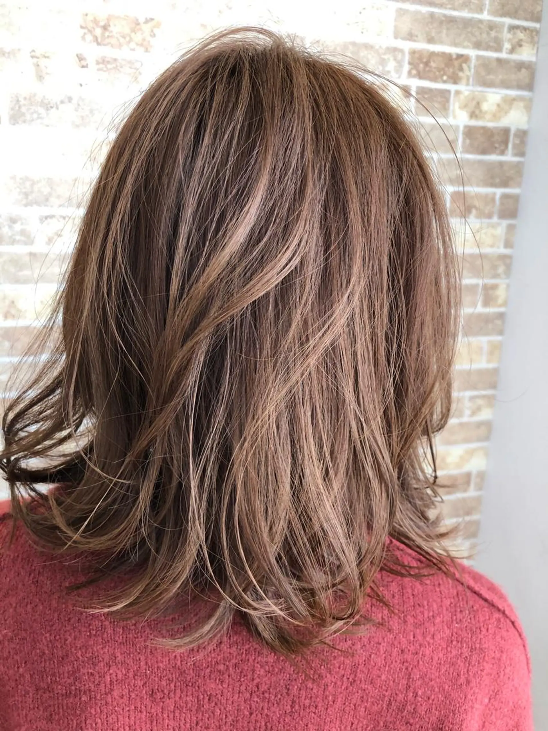 ミディアム 福元 保雄のヘアスタイル