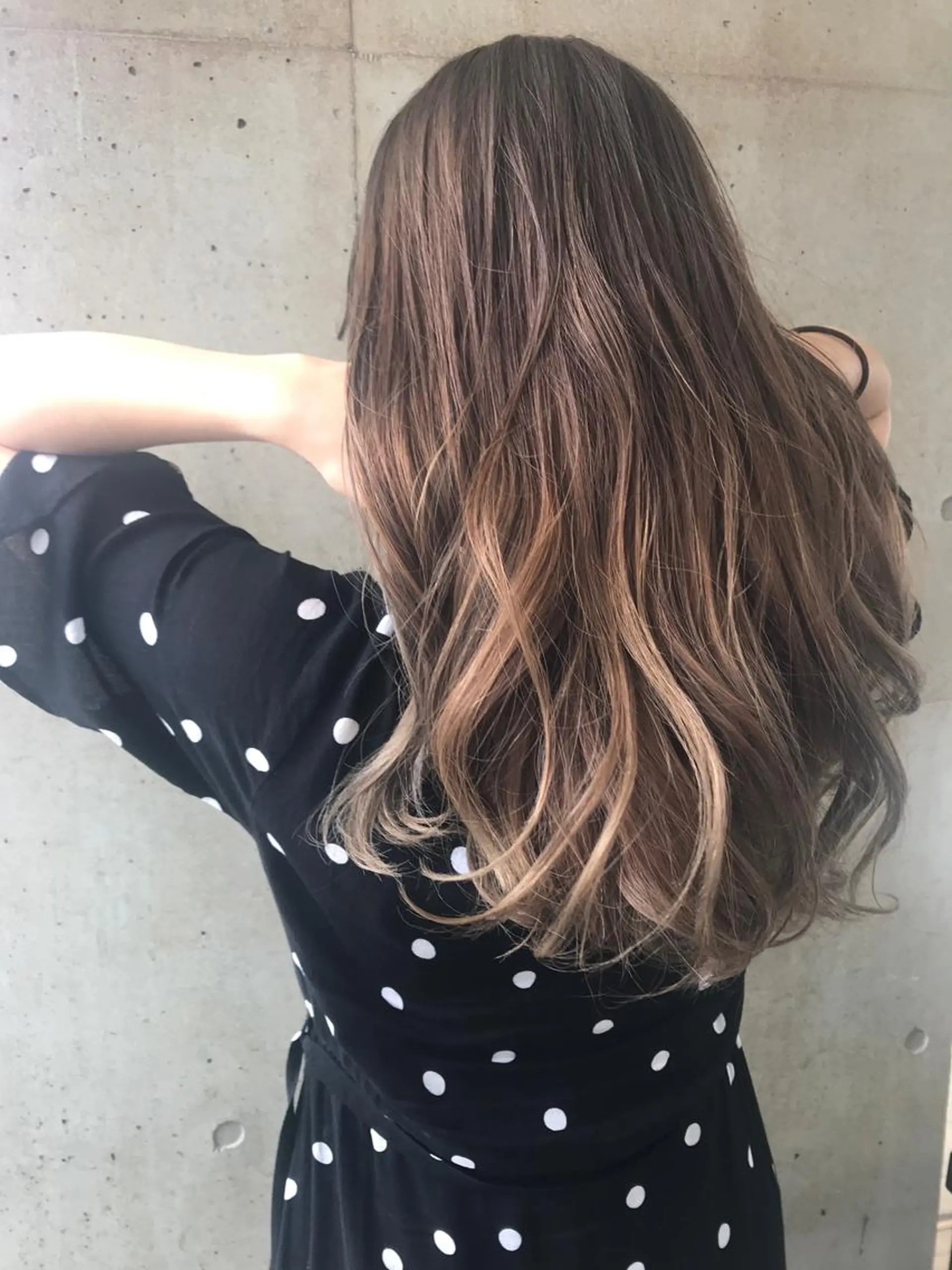 ロング 二宮 早智子のヘアスタイル