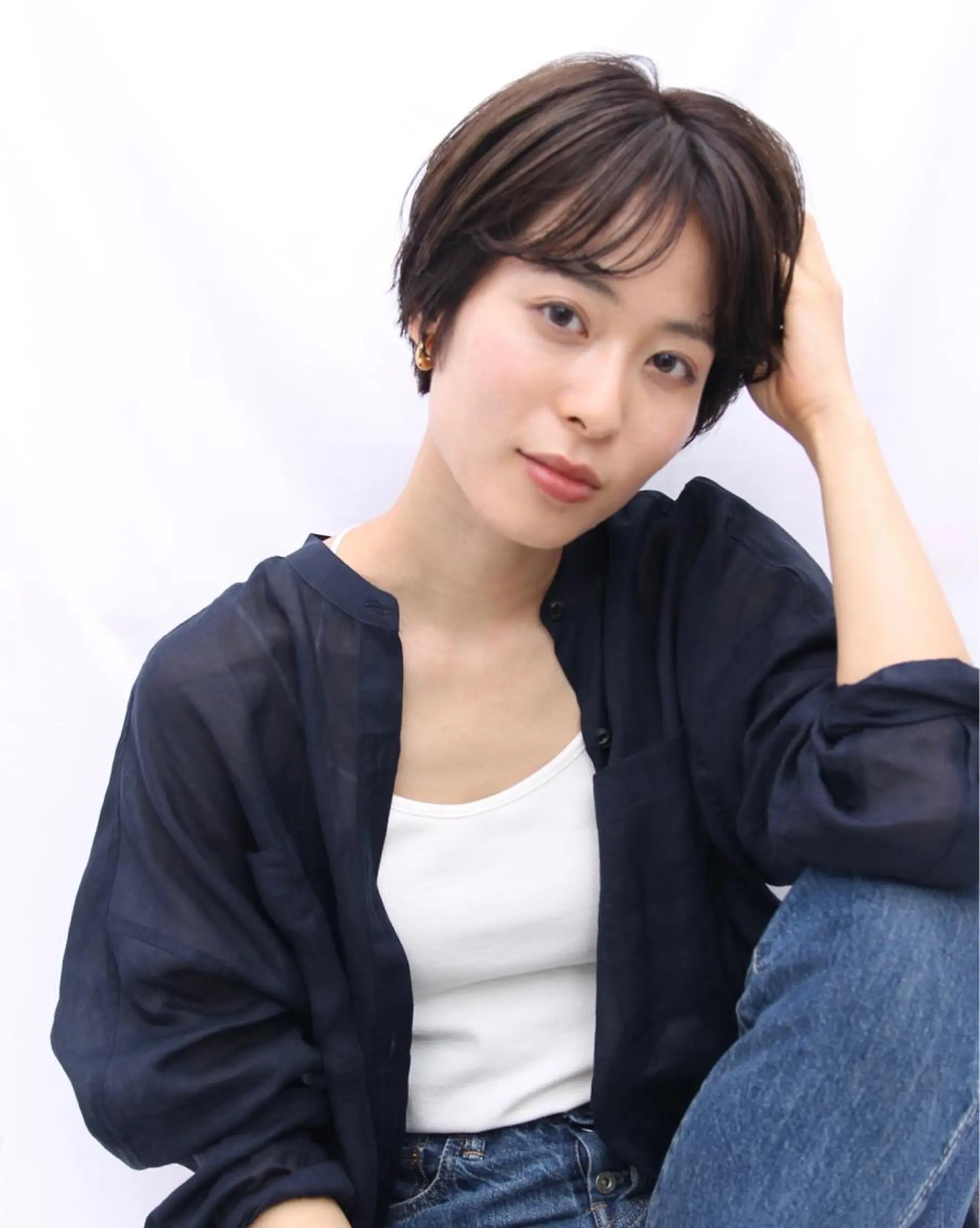 ショート 岩上 充希のヘアスタイル
