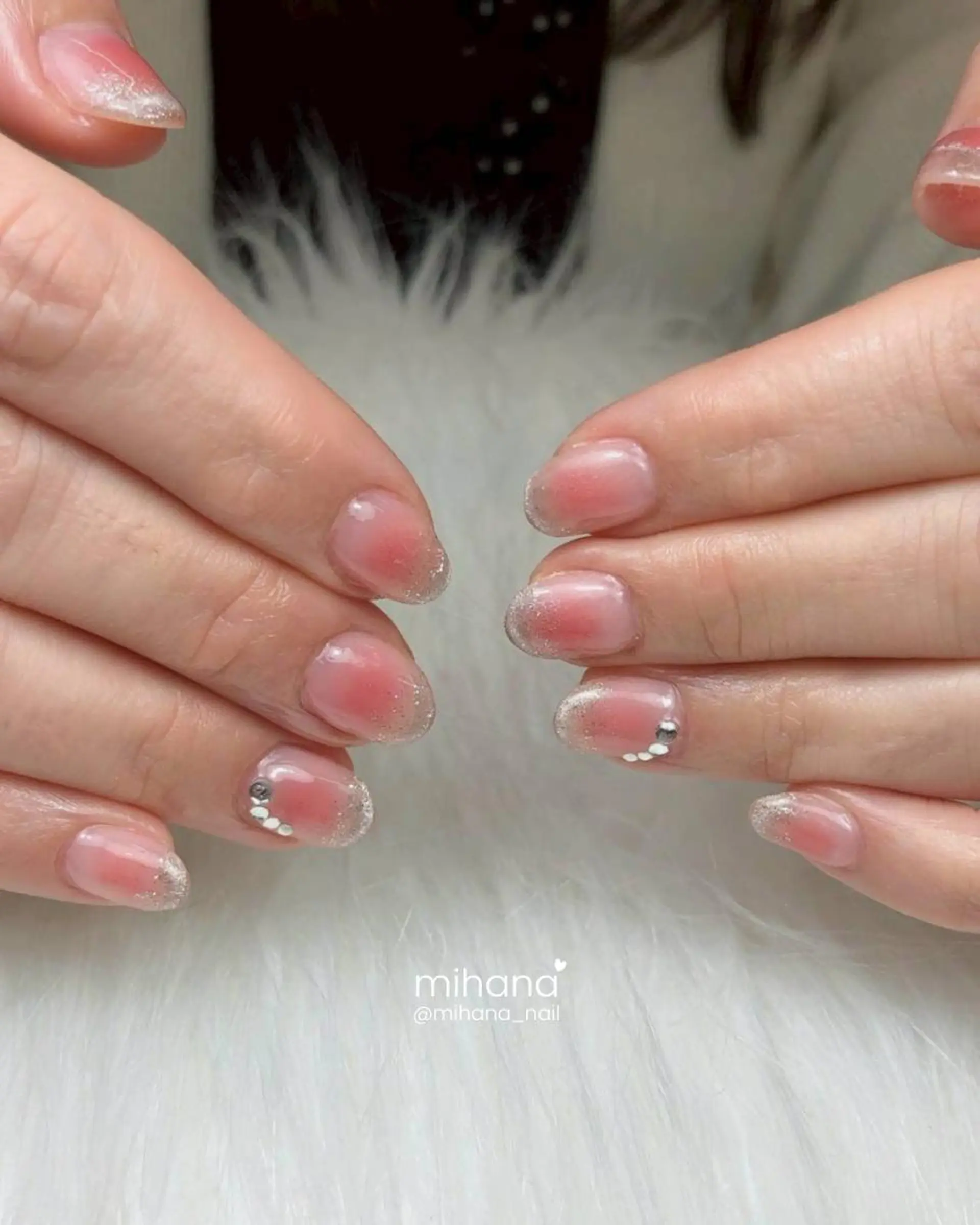 ネイル ジェルネイル 韓国ネイル パラジェル ワンホンネイル MIHANAネイル 西川口店のネイルデザイン