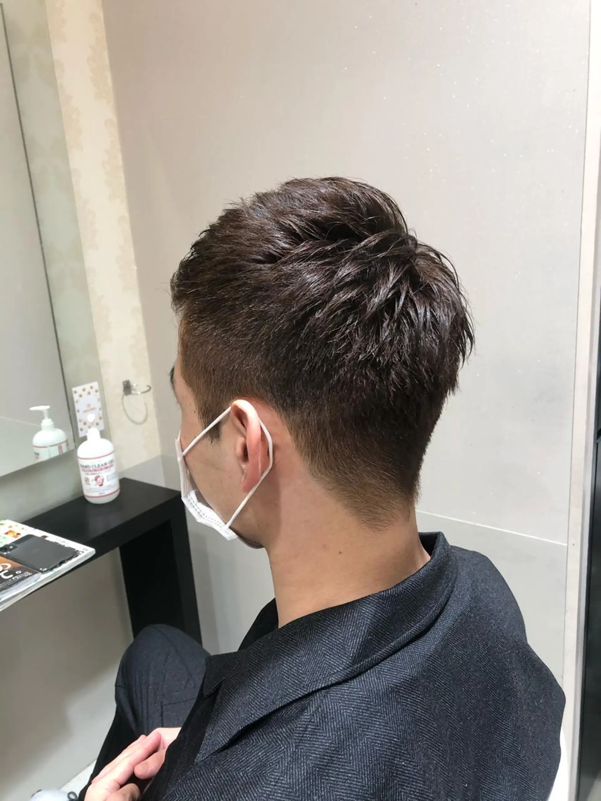 カラー メンズ 山本 かおりのヘアスタイル