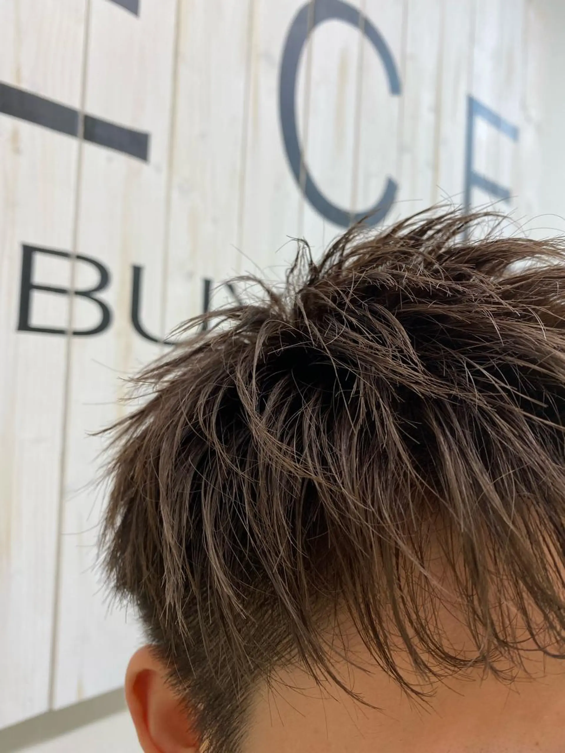 ショート カラー ヘアアレンジ トリートメント DIECESHIBUYA.所属・メンズ似合わせ/ ビジネスヘア/比嘉のヘアスタイル