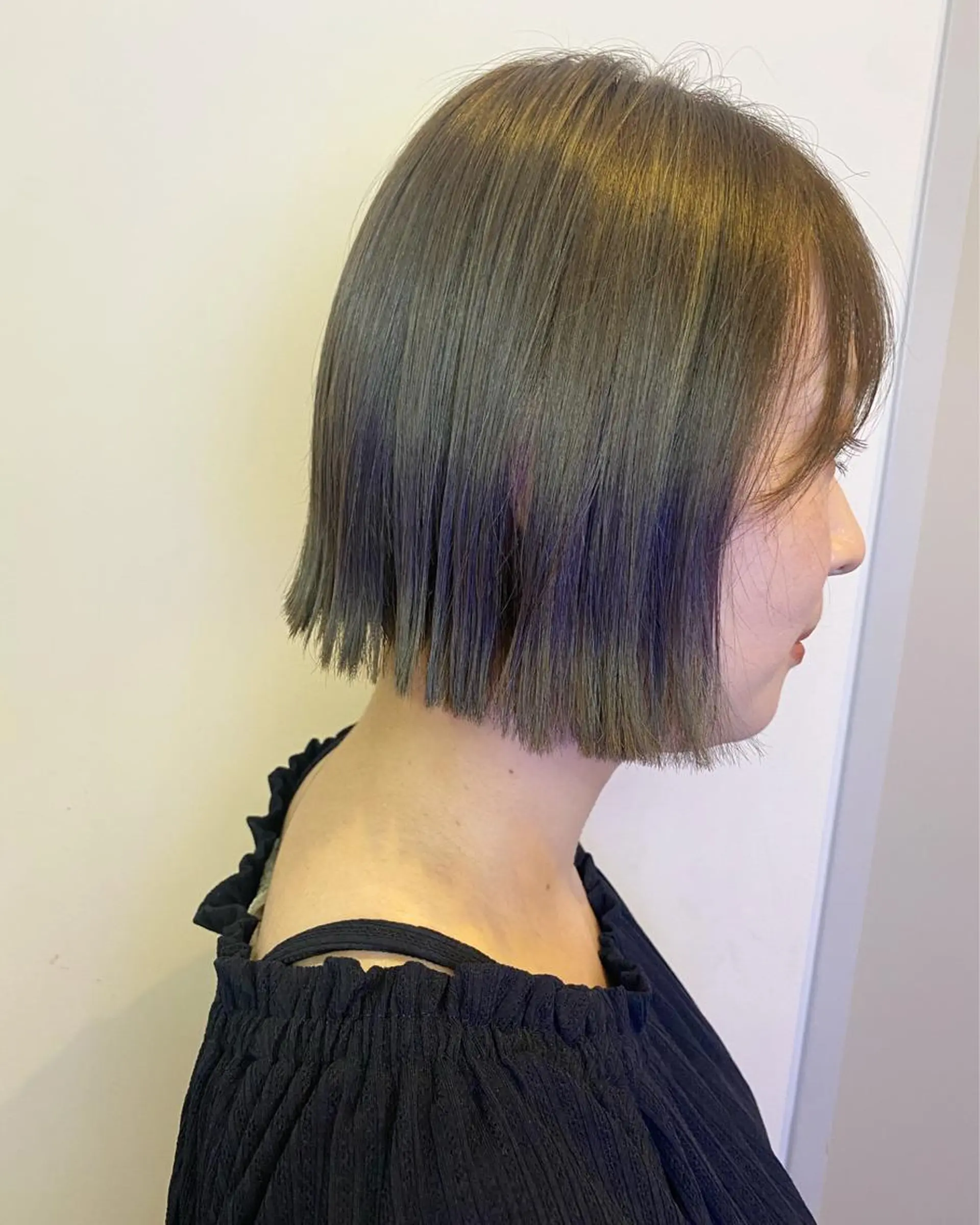 ショート カラー アディクシーカラー ブリーチ ブリーチなしカラー scene.池袋所属・scene. haraのヘアスタイル