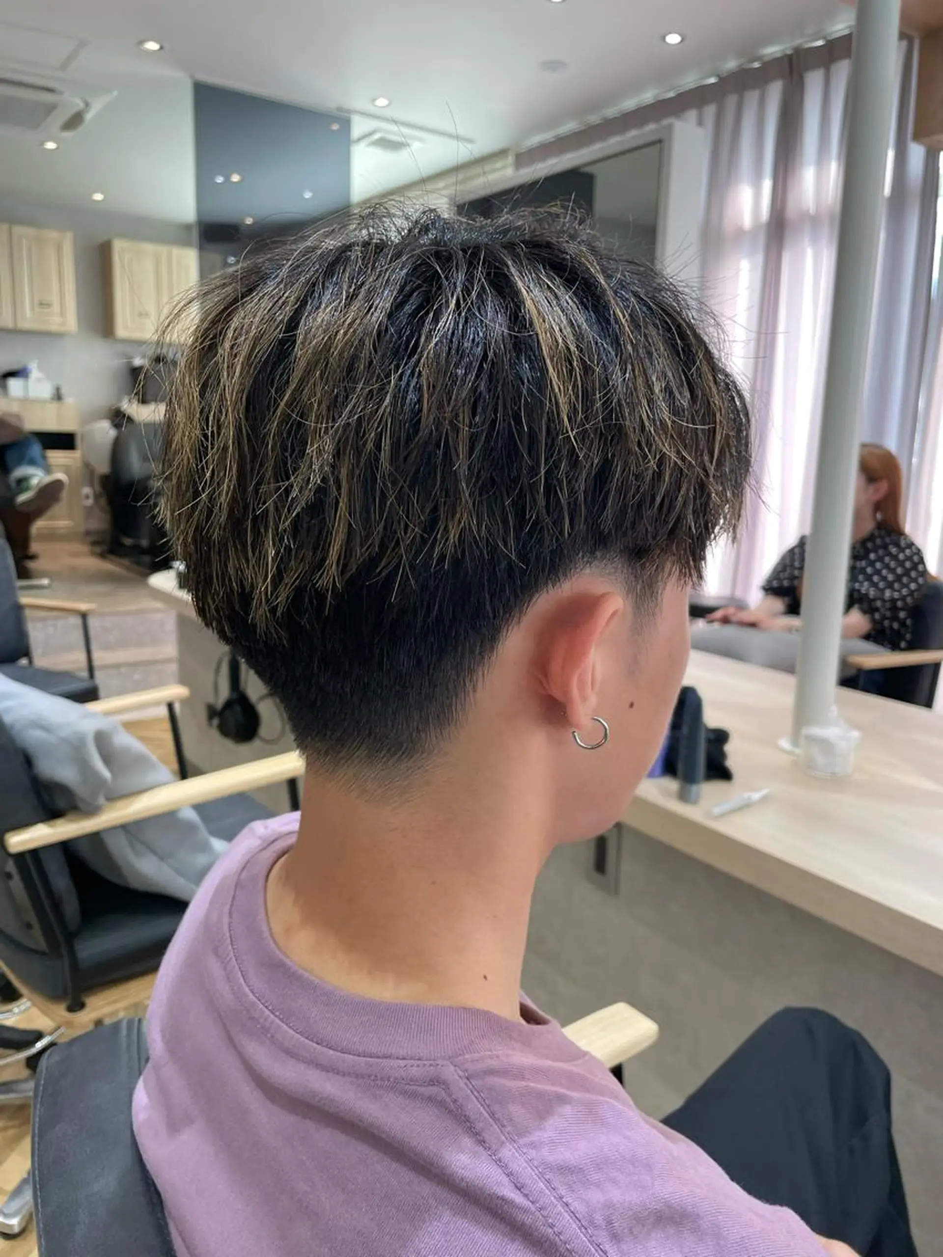 メンズ Tink 天神店所属・今村賢治/メンズ/ レイヤー✨艶カラーのヘアスタイル