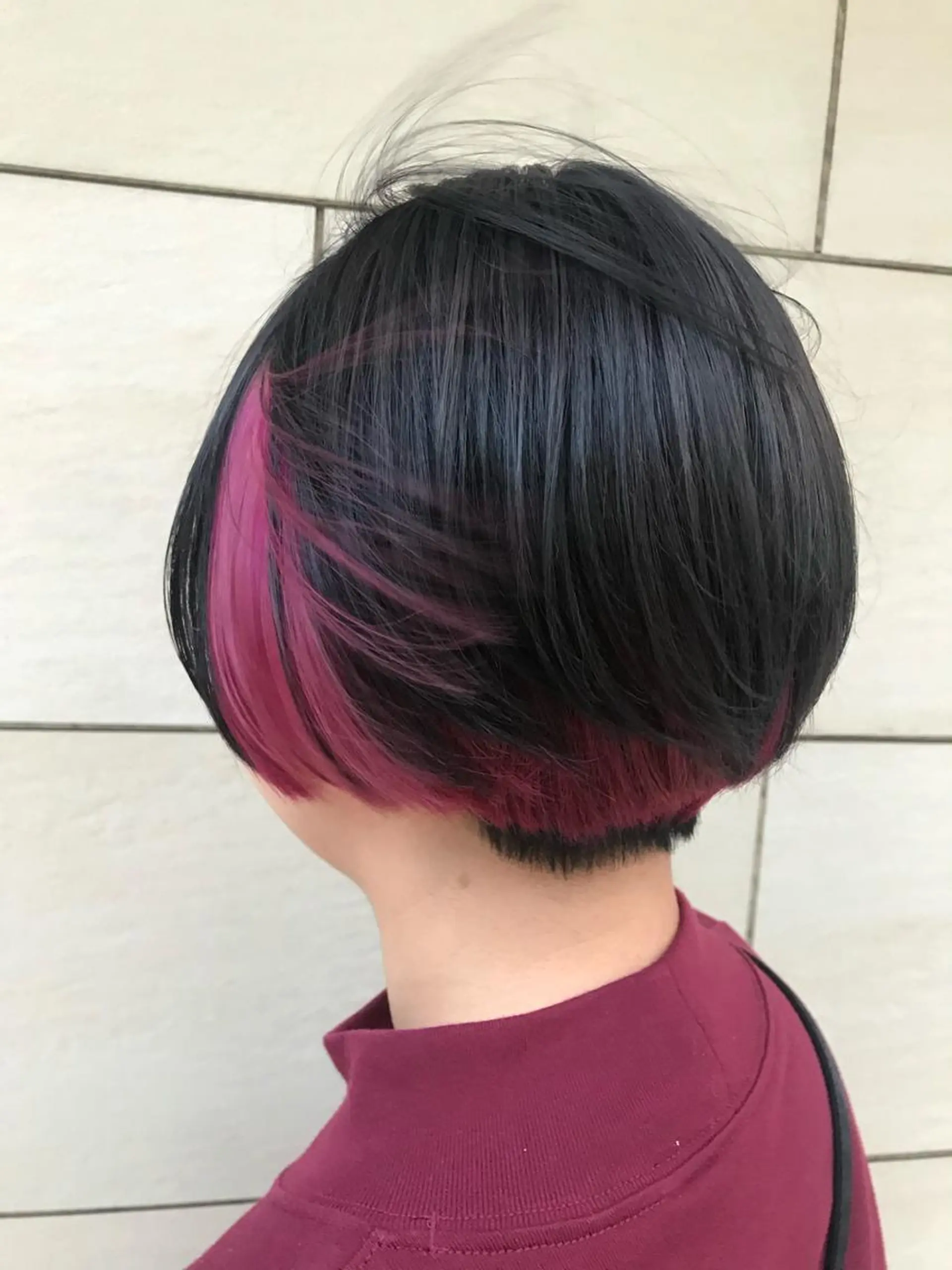 ショート カラー ヘアアレンジ ブリーチ 透明感カラー 有馬ミク🌈 似合わせ美容師のヘアスタイル