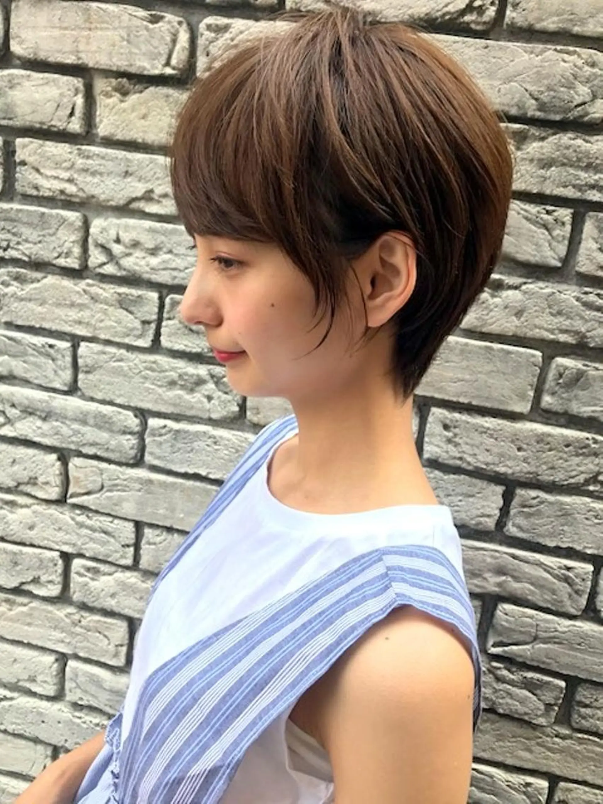 ショート 羽田 ひろむのヘアスタイル