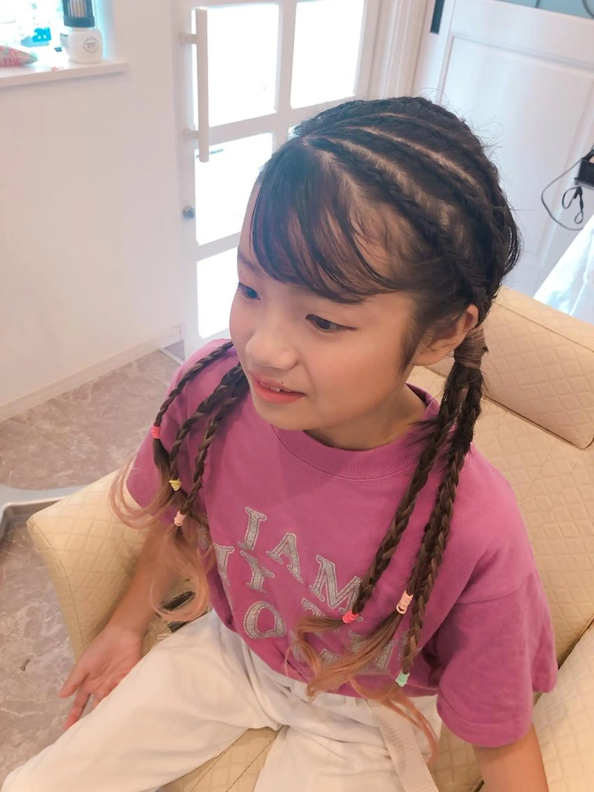 ヘアアレンジ エクステ La.fleur ラ.フルールのヘアスタイル