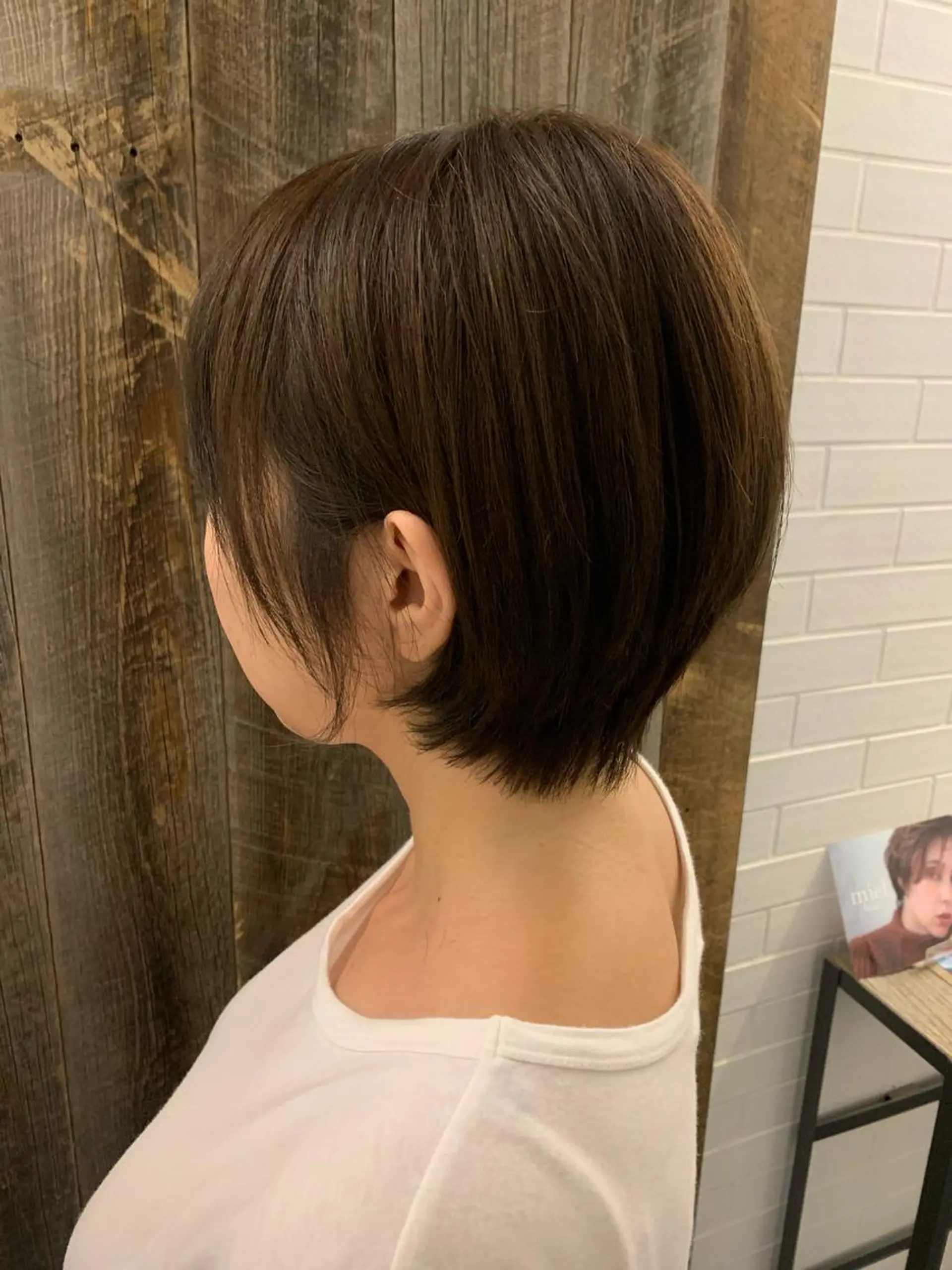 ショート カラー パーマ ヘアアレンジ ショートヘア カット Bianca所属・Bianca  代表 硲　貴亮【東武練馬】のヘアスタイル