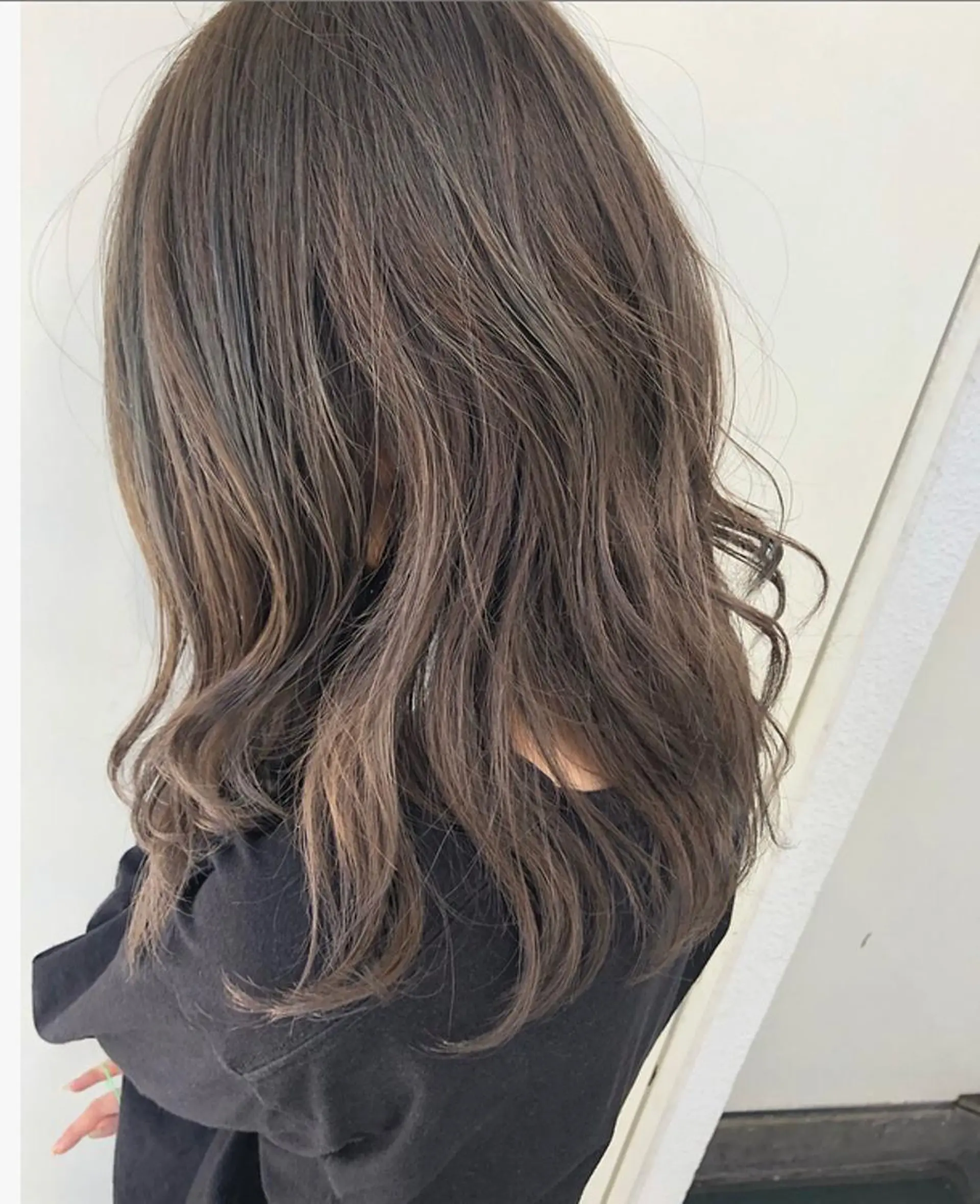 セミロング カラー 🌿透明感ヘア 園田　朱梨🌿のヘアスタイル