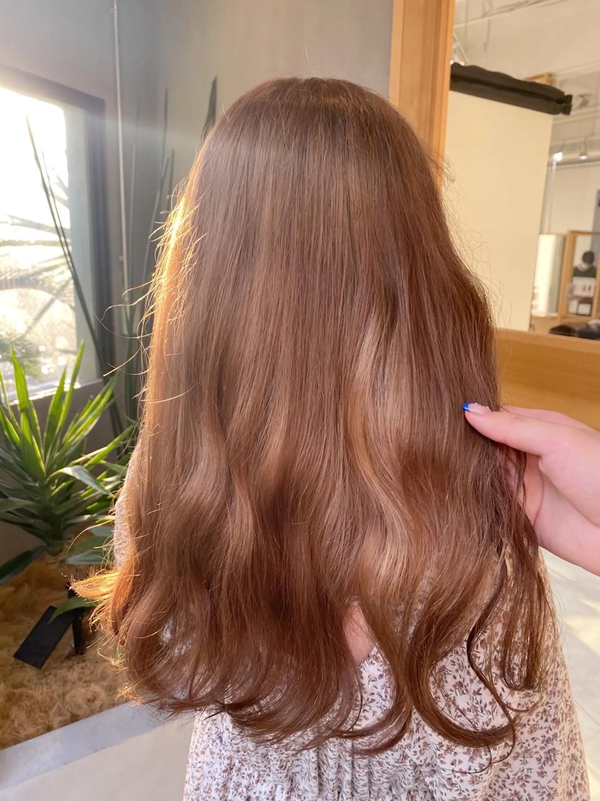 ロング ヘアカラー トリートメント 🌼FERIA梅田 shiho🌼のヘアスタイル